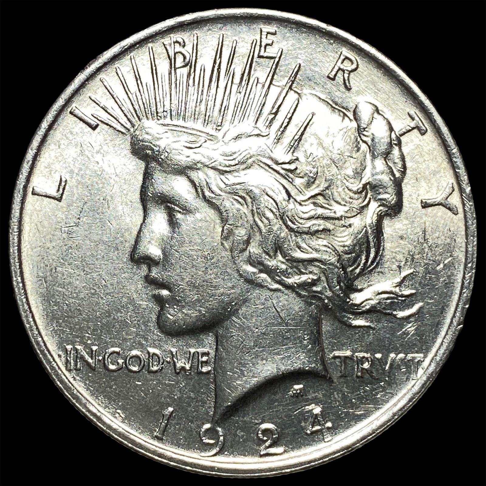 1924 Silver Peace Dollar UNCIRCULATED (1 of 2)
