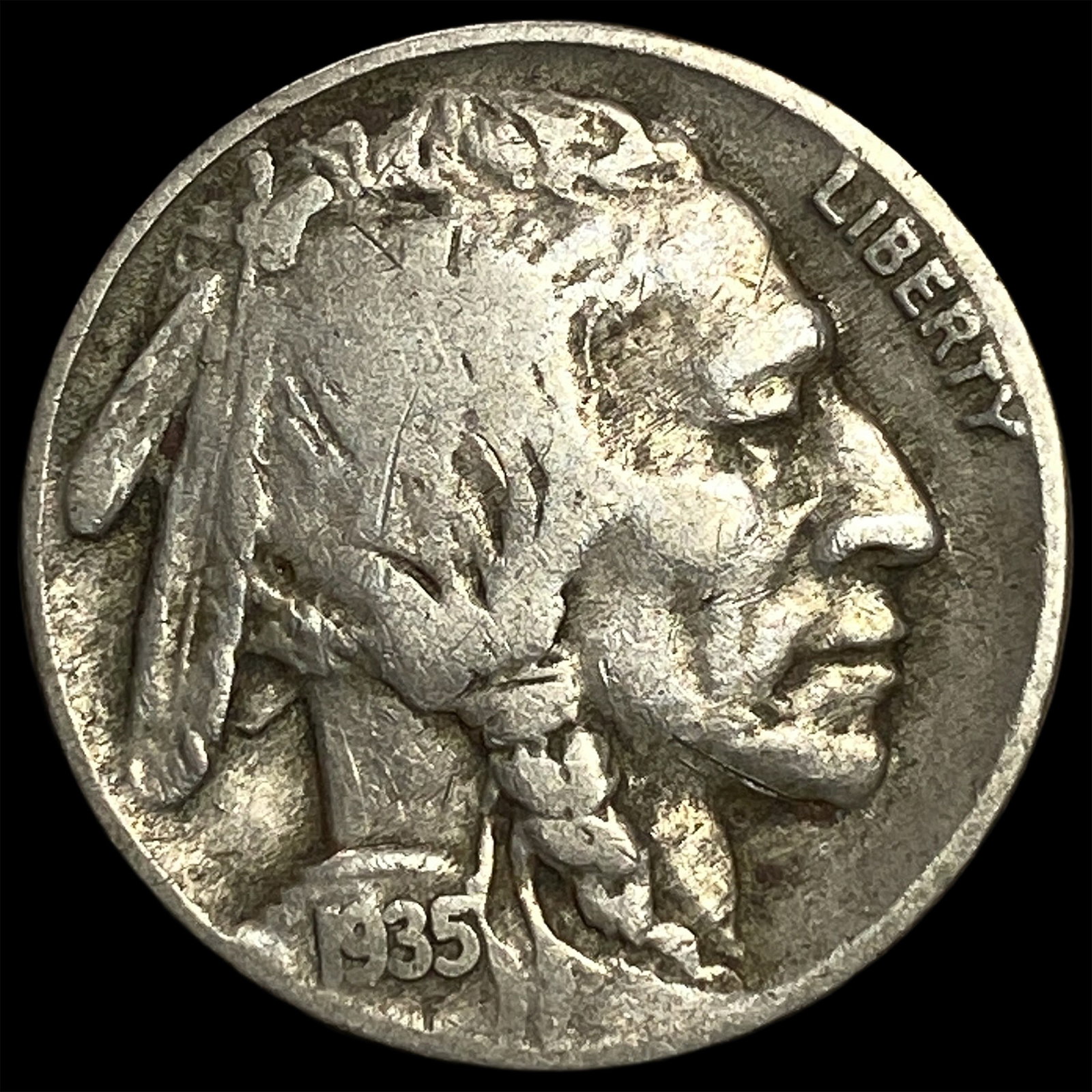 1935 Buffalo Nickel LIGHTLY CIRCULATED (1 of 2)