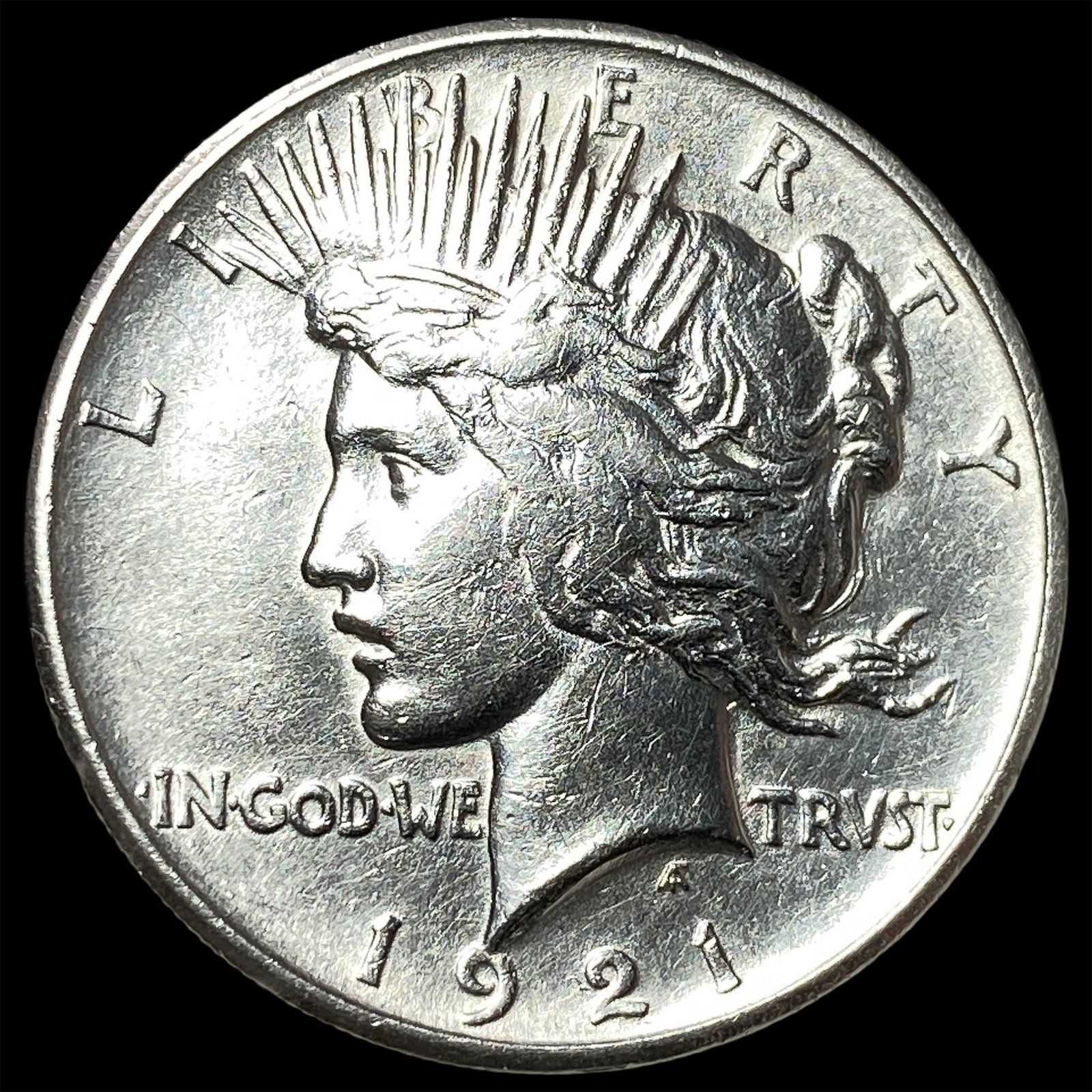 1921 Silver Peace Dollar UNCIRCULATED (1 of 2)