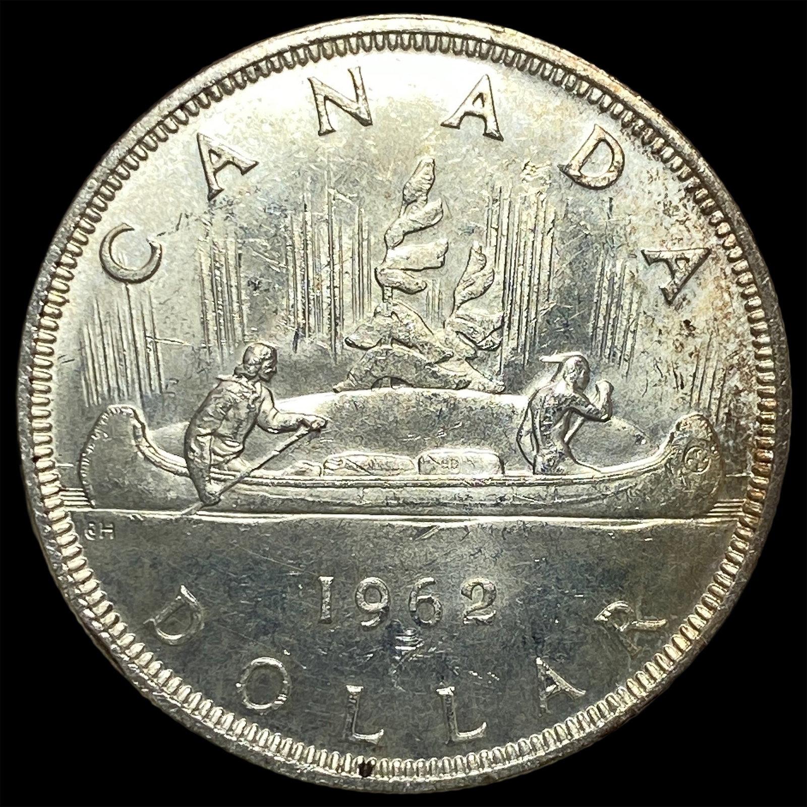 1962 Canada Silver Dollar UNCIRCULATED - 2