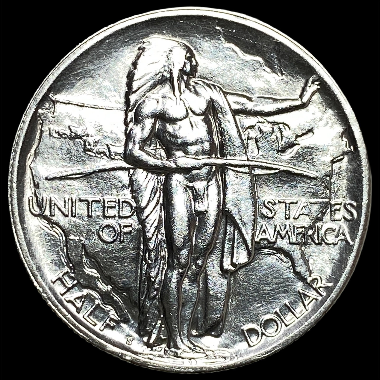 1926-S Silver Oregon Trail Half Dollar GEM BU (1 of 2)
