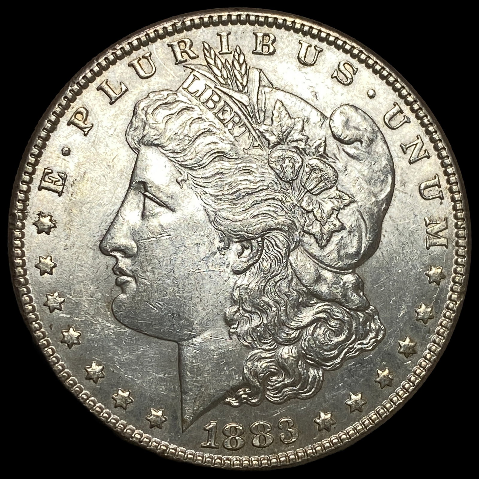 1883 Silver Morgan Dollar UNCIRCULATED: 1883 Silver Morgan Dollar UNCIRCULATED