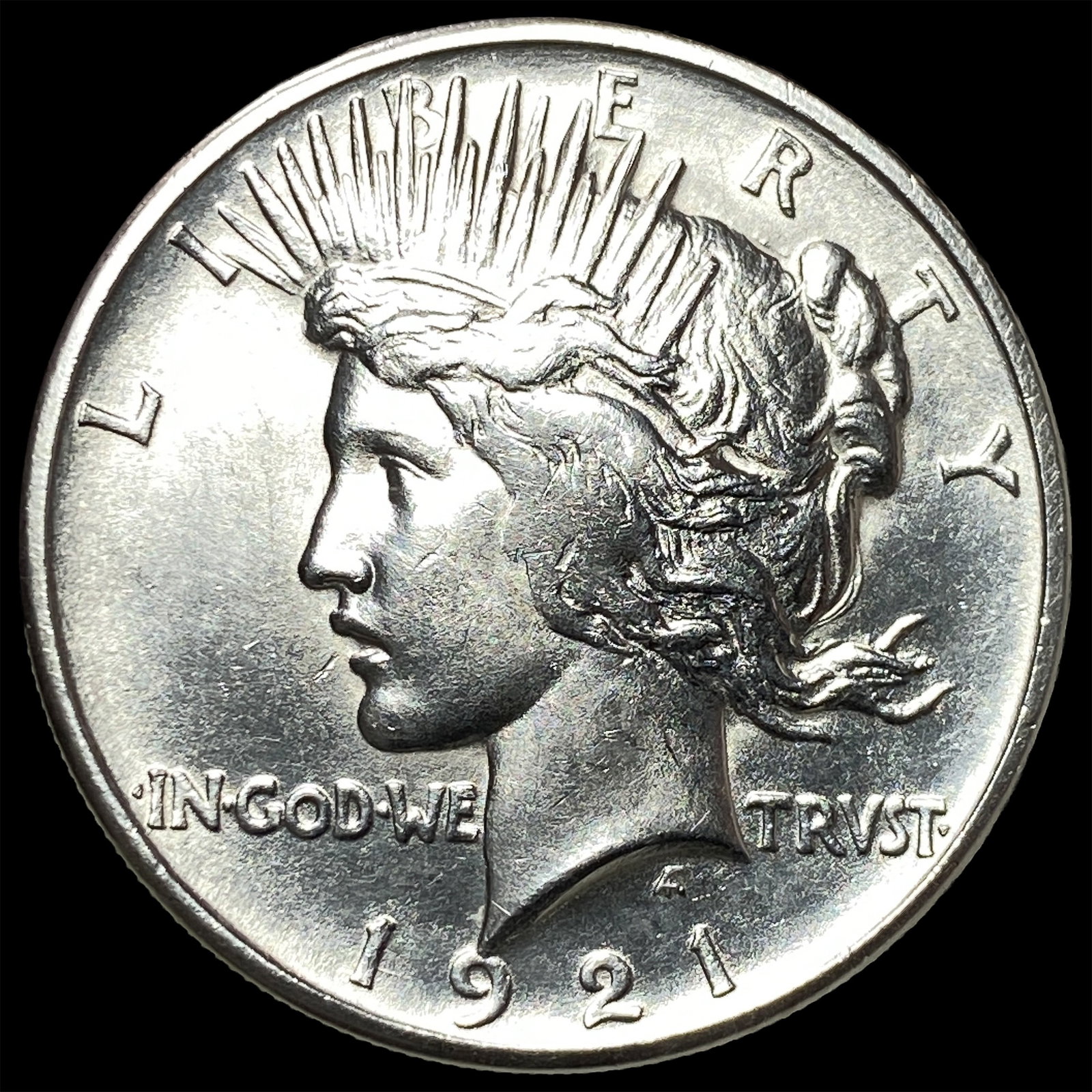 1921 Silver Peace Dollar UNCIRCULATED (1 of 2)