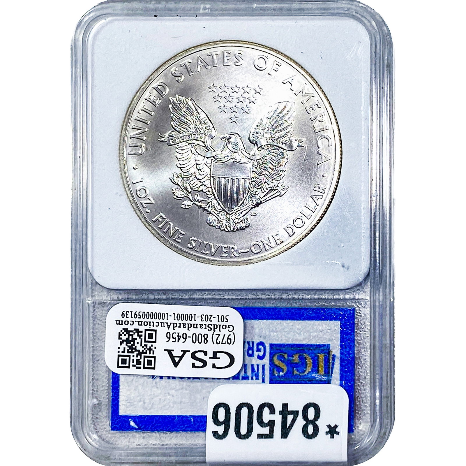 2012-S Silver Eagle IGS MS70 - 2
