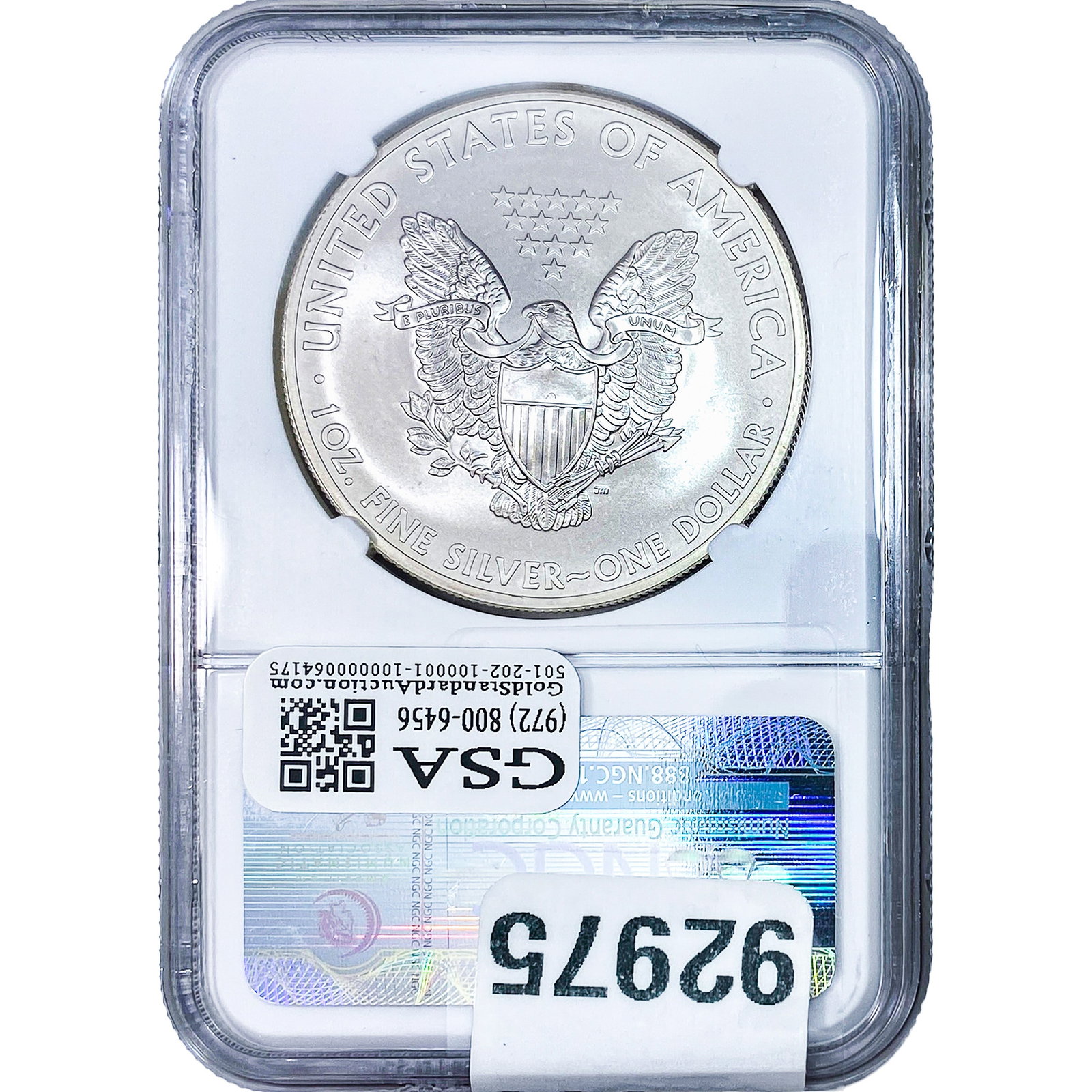 2012[S] Silver Eagle NGC MS70 - 2