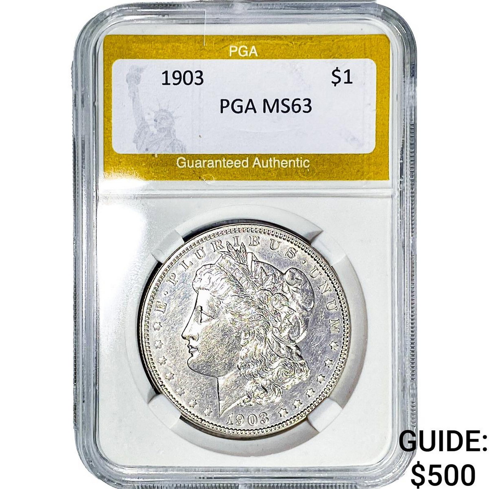 1903 Morgan Silver Dollar PGA MS63 (1 of 2)