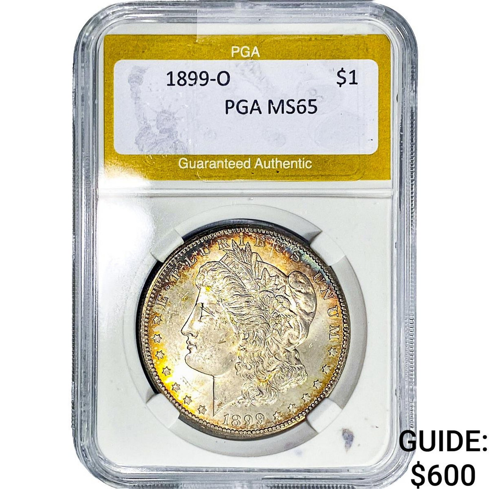 1899-O Morgan Silver Dollar PGA MS65 (1 of 2)