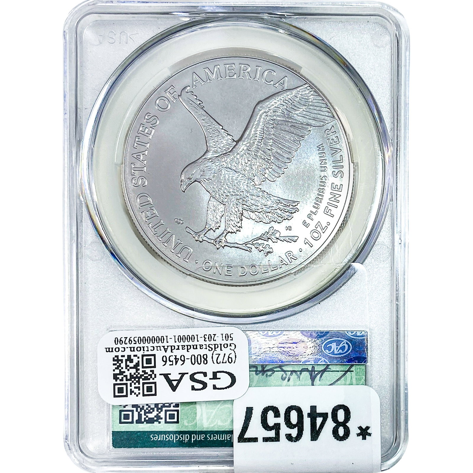 2024 Silver Eagle CAC MS70 - 2
