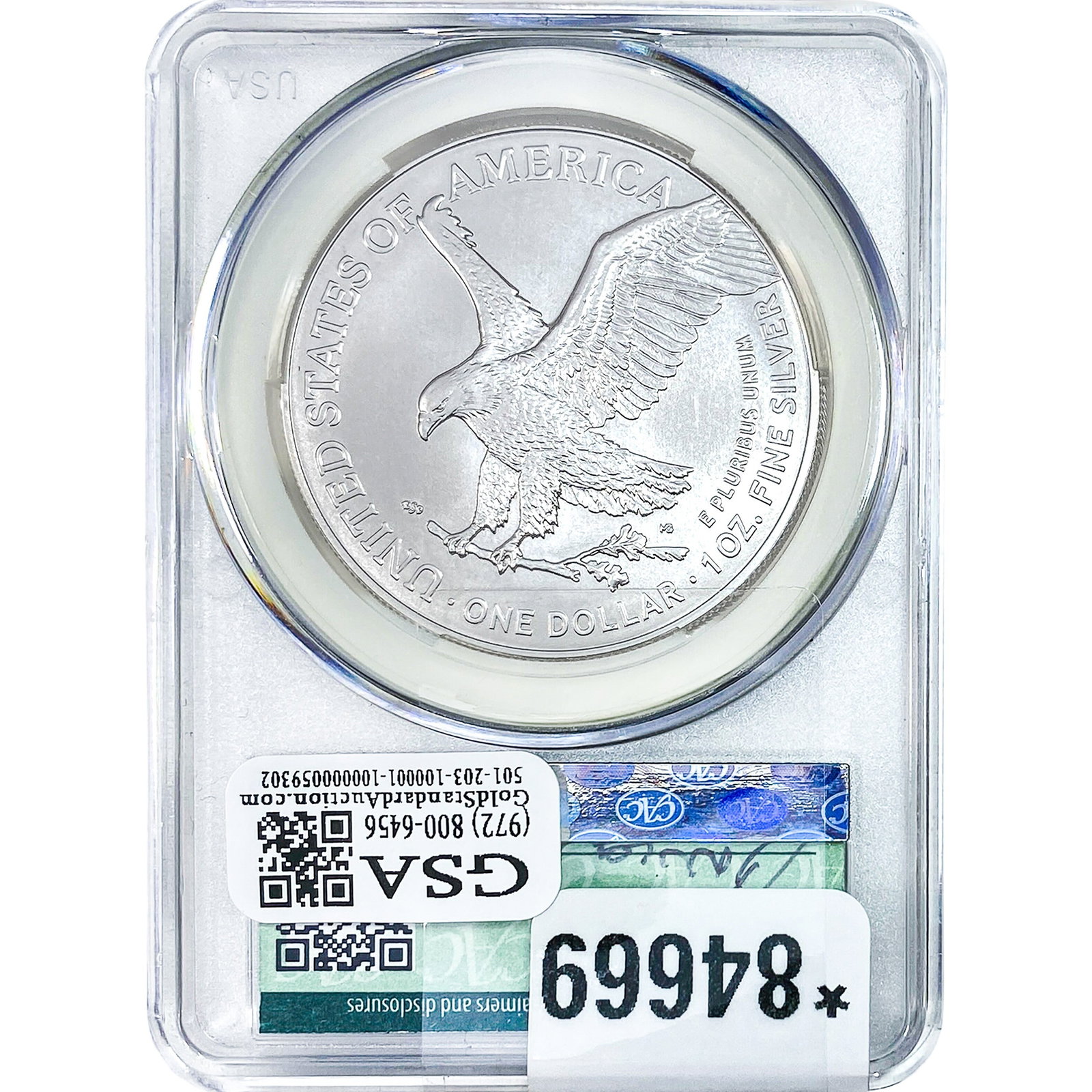 2024 Silver Eagle CAC MS70 - 2