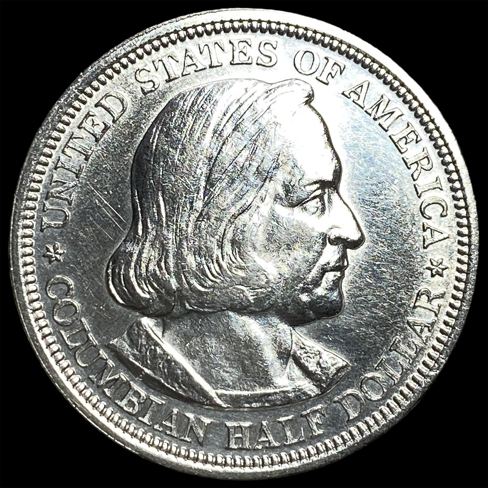 1893 Silver Columbian Expo Half Dollar UNCIRCULATED: 1893 Silver Columbian Expo Half Dollar UNCIRCULATED