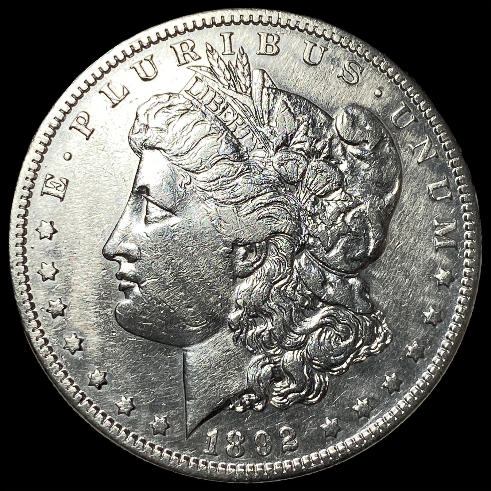 1892-S Morgan Silver Dollar CHOICE AU: 1892-S Morgan Silver Dollar CHOICE AU