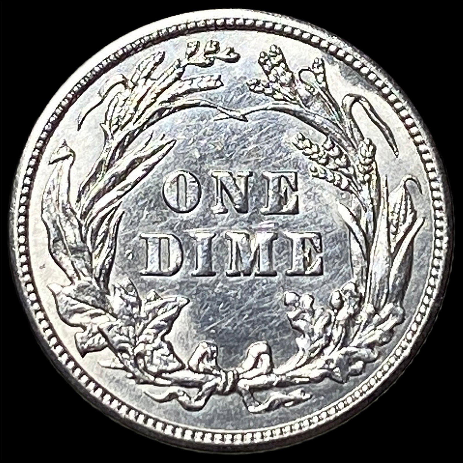 1914 Silver Barber Dime UNCIRCULATED - 2