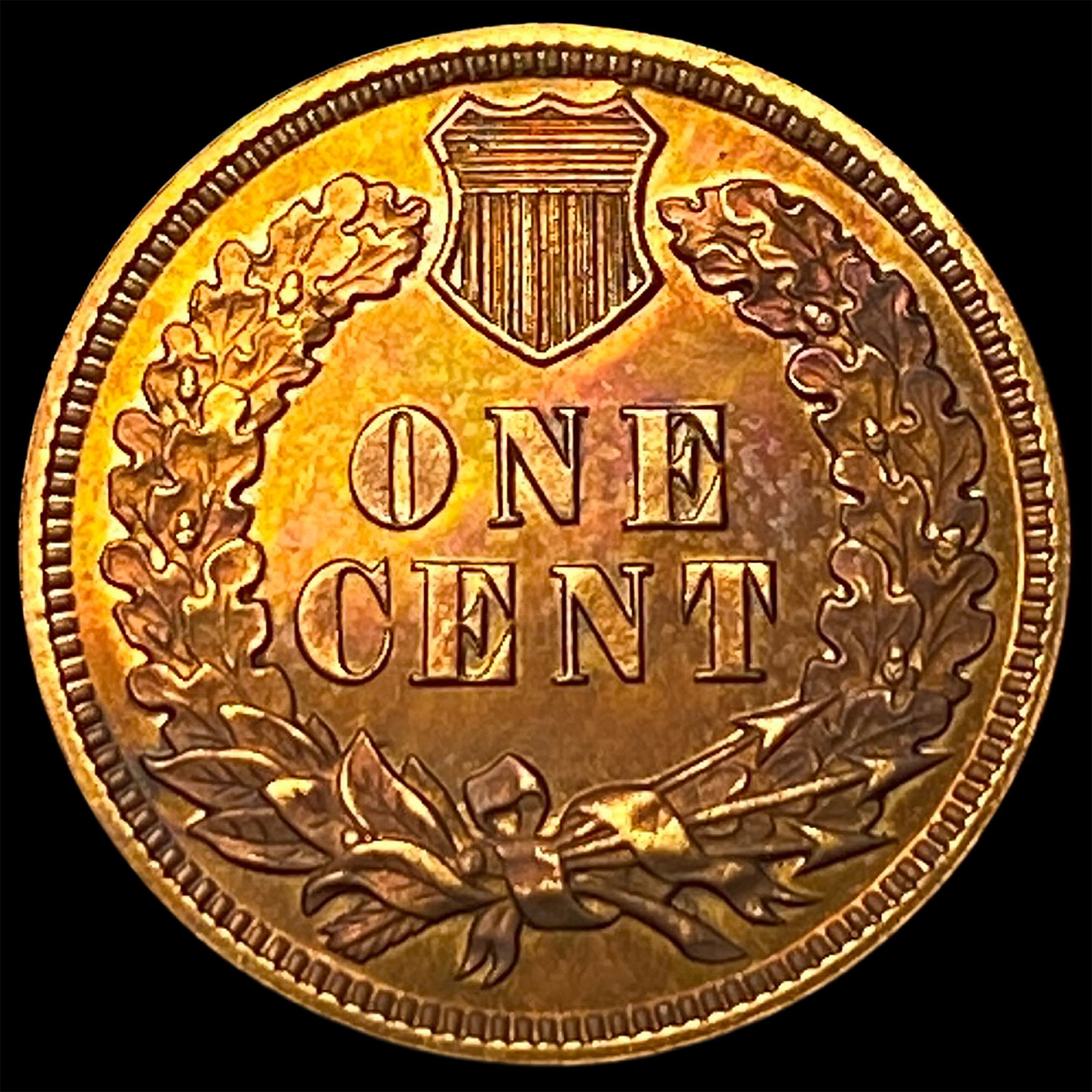 1893 Indian Head Cent GEM PROOF - 2