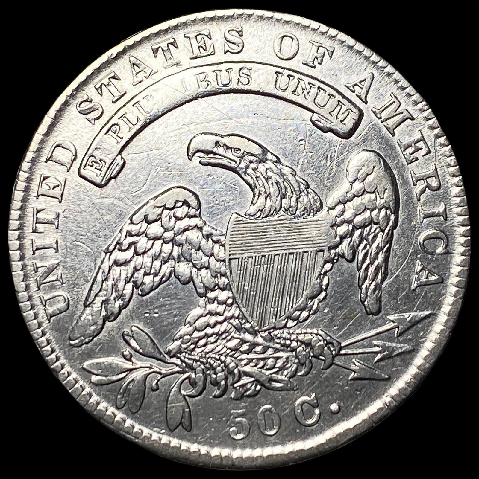 1834 Capped Bust Half Dollar HIGH GRADE - 2
