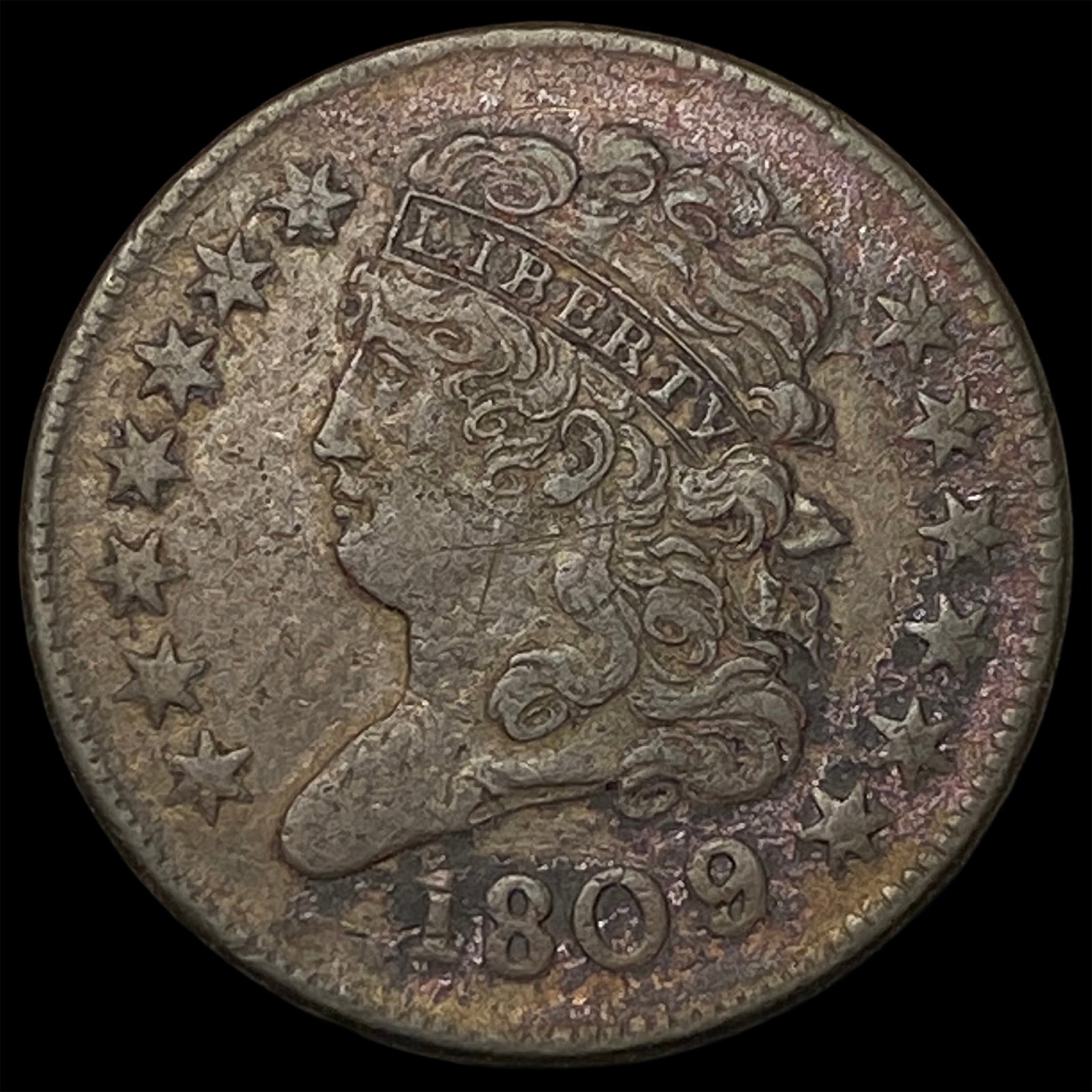 1809 Classic Head Half Cent LIGHTLY CIRCULATED (1 of 2)