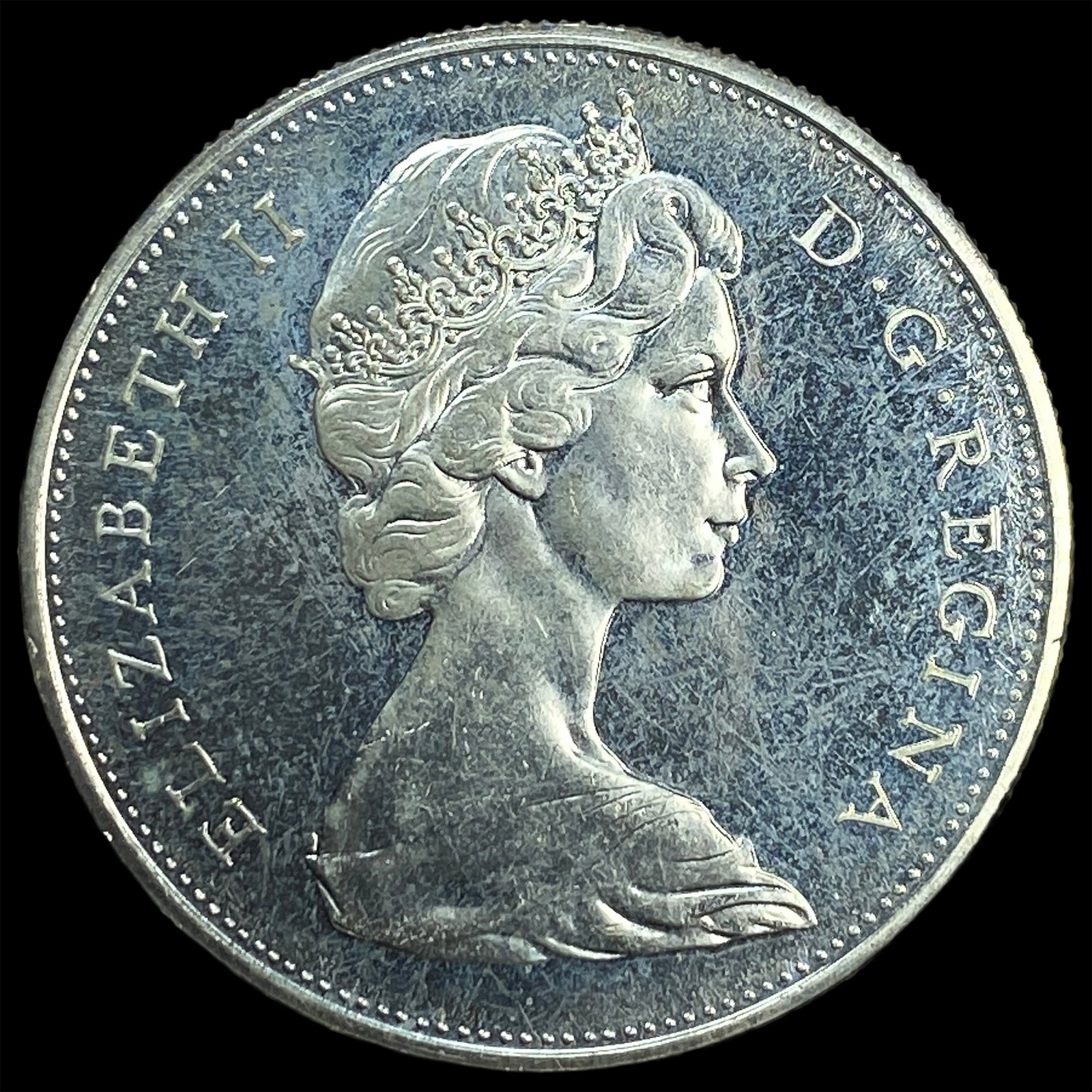 1965 Canada Silver Dollar GEM BU (1 of 2)