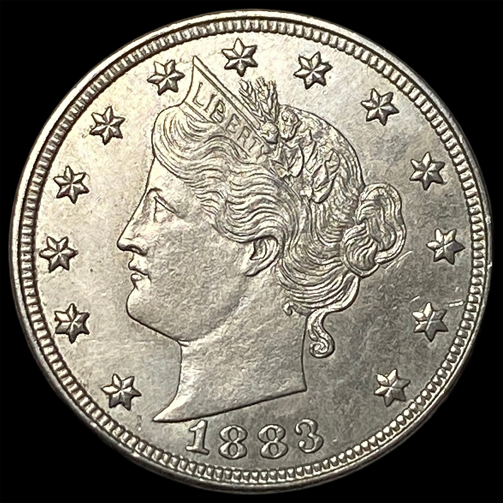 1883 Liberty Head Nickel (No Cents) UNCIRCULATED: 1883 Liberty Head Nickel (No Cents) UNCIRCULATED
