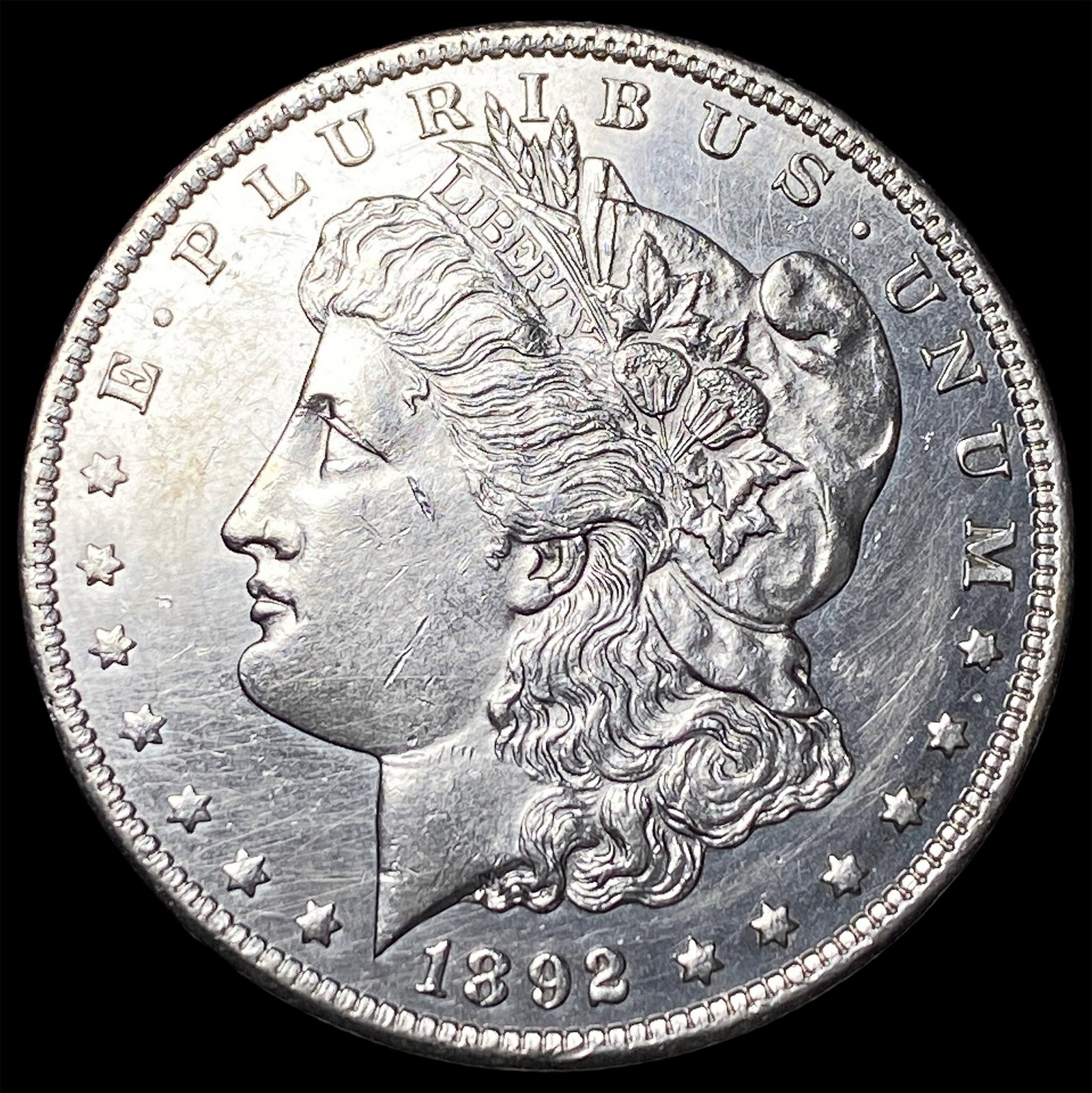 1892-CC Silver Morgan Dollar UNCIRCULATED (1 of 2)