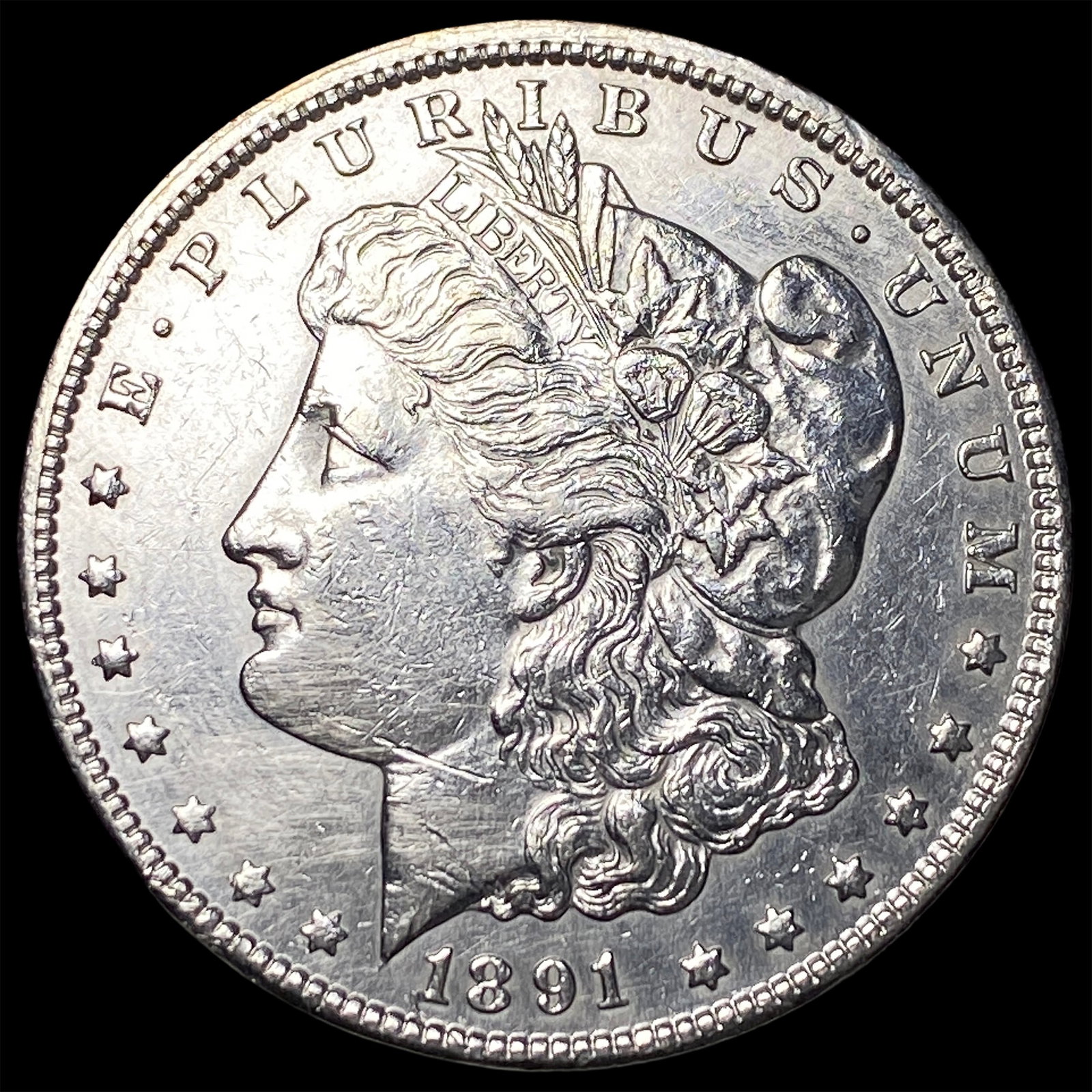 1891-CC Morgan Silver Dollar UNCIRCULATED (1 of 2)