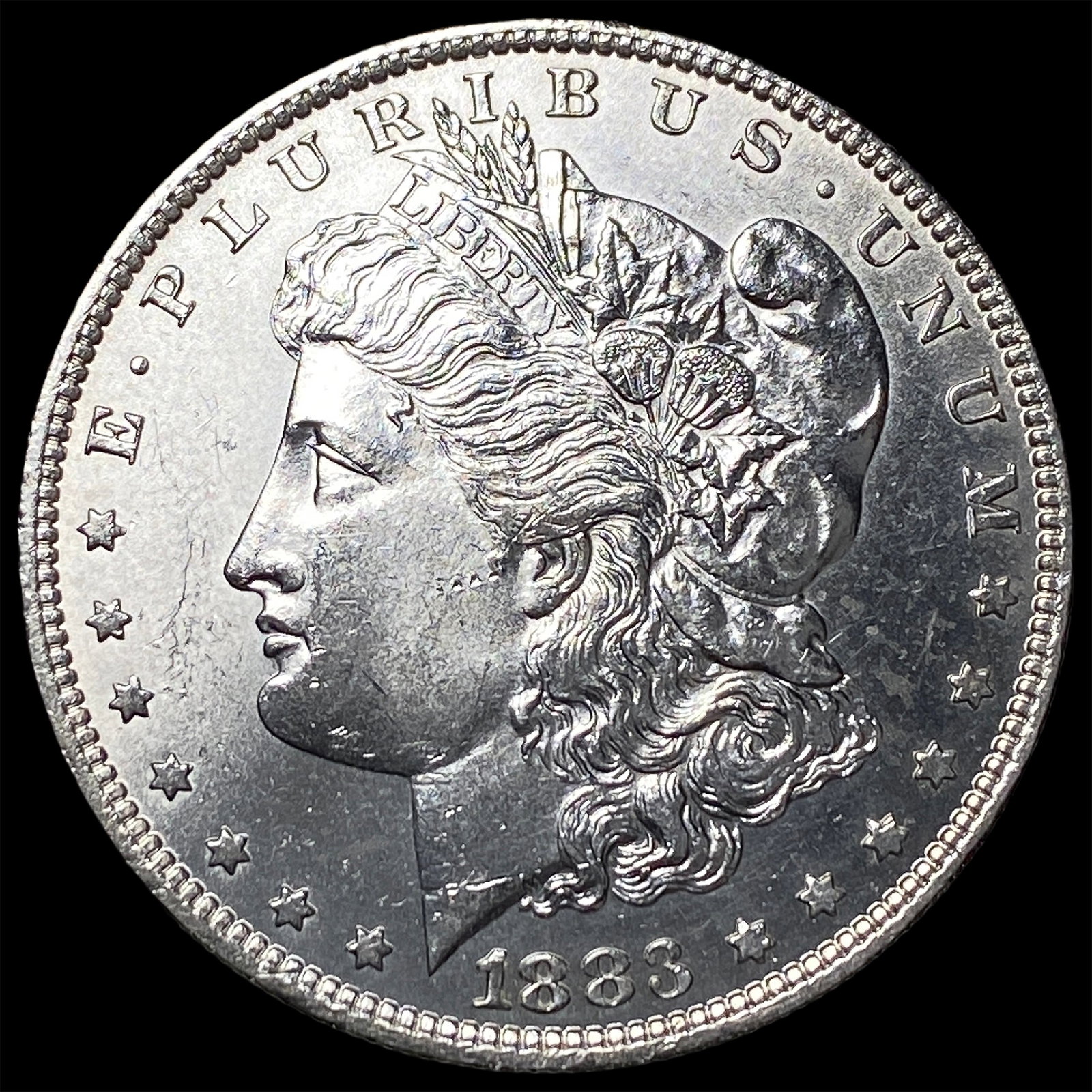 1883-O Morgan Silver Dollar GEM BU (1 of 2)