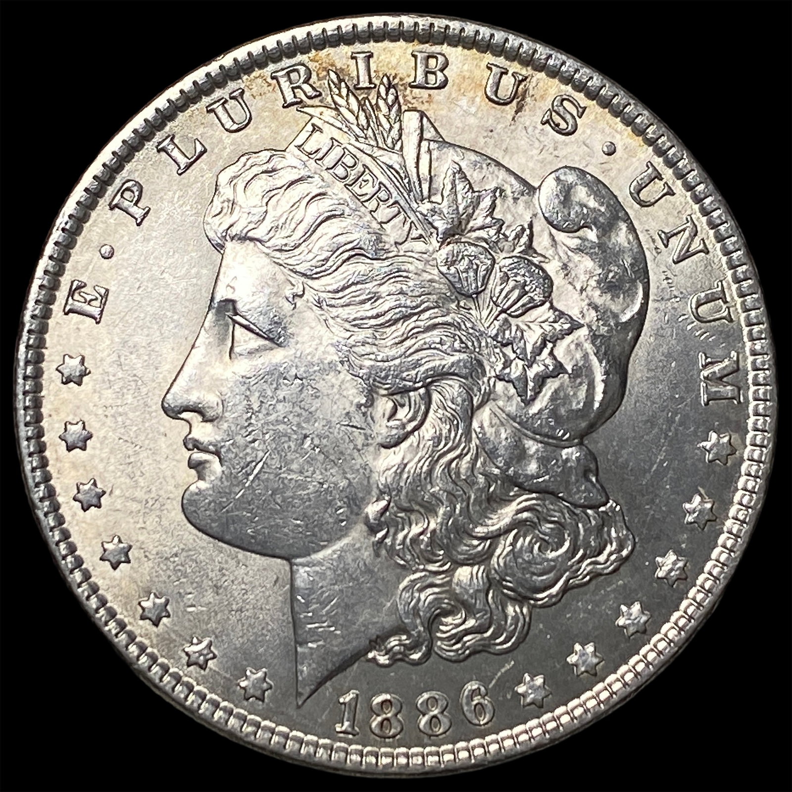1886 Silver Morgan Dollar UNCIRCULATED: 1886 Silver Morgan Dollar UNCIRCULATED