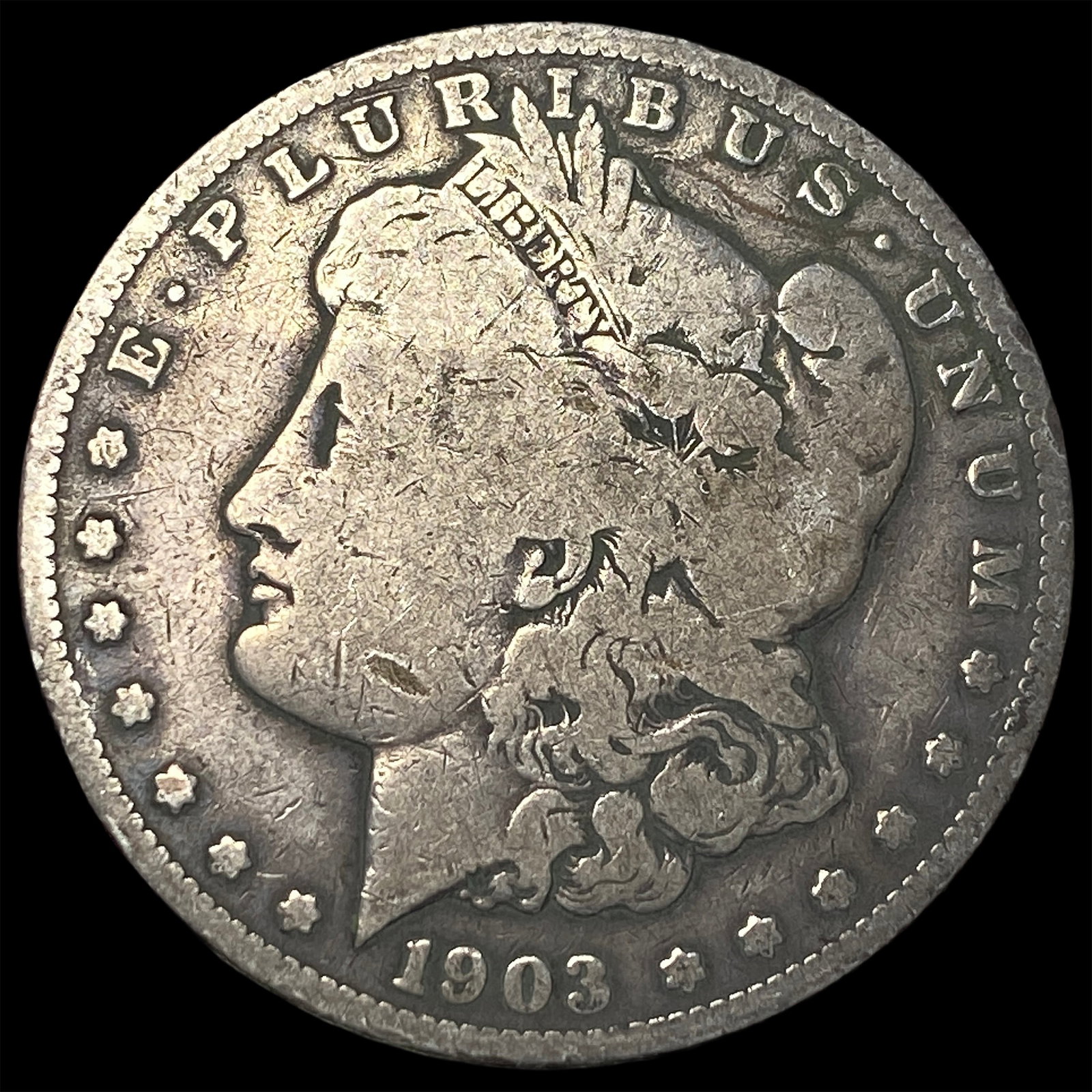 1903-S Morgan Silver Dollar LIGHTLY CIRCULATED (1 of 2)