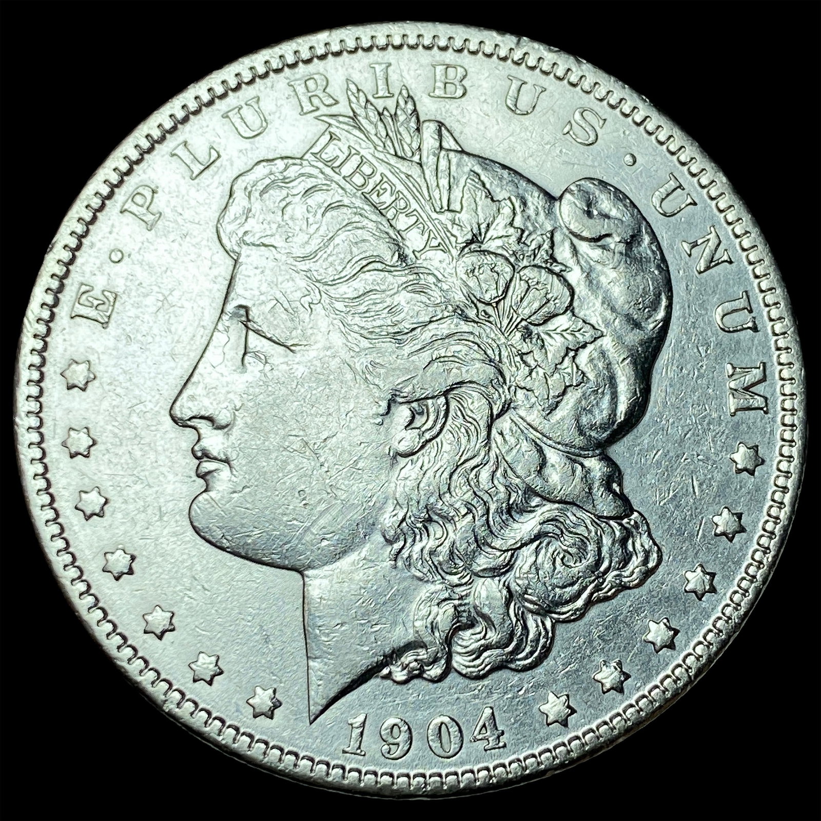 1904 Morgan Silver Dollar CLOSELY UNCIRCULATED (1 of 2)