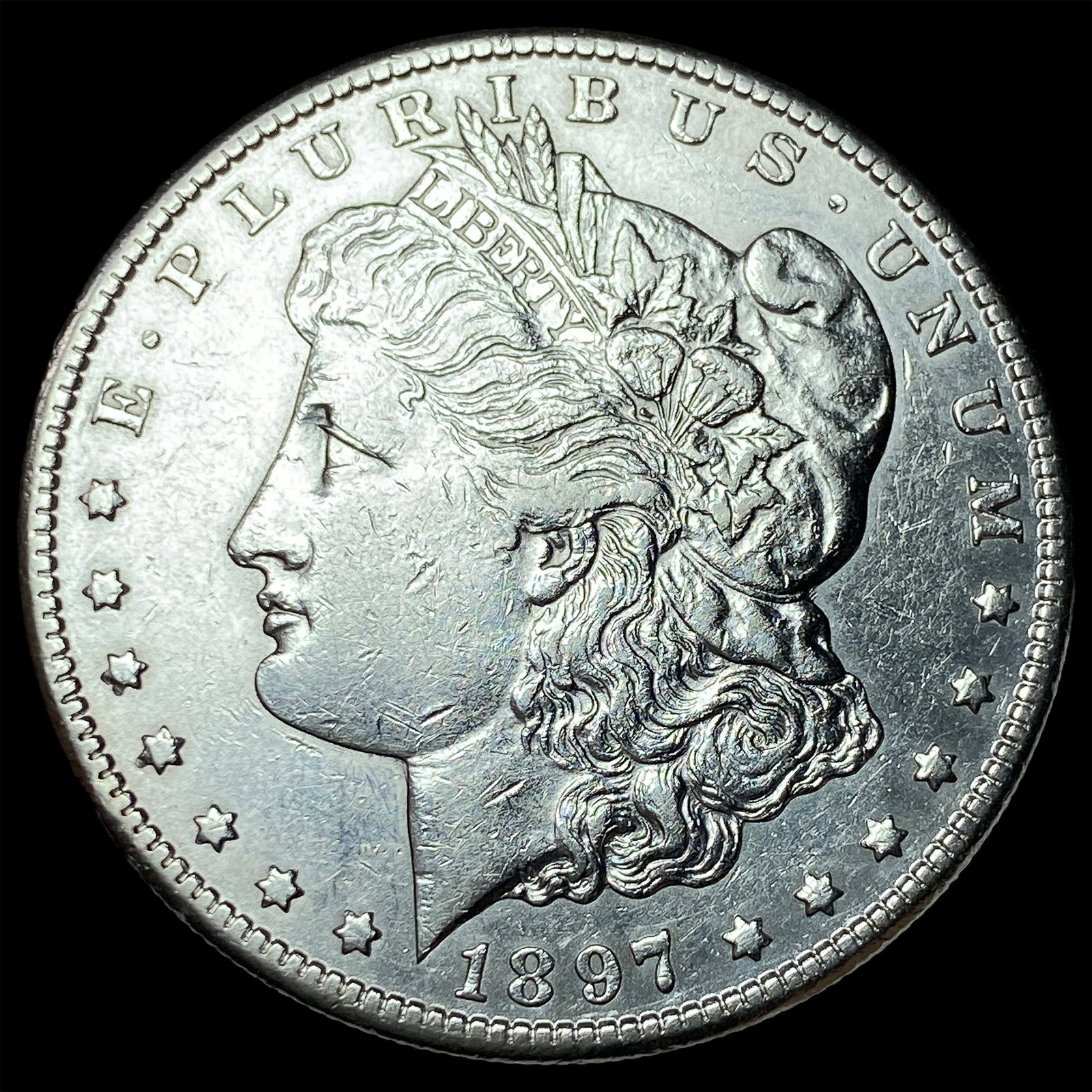 1897-S Morgan Silver Dollar CLOSELY UNCIRCULATED (1 of 2)