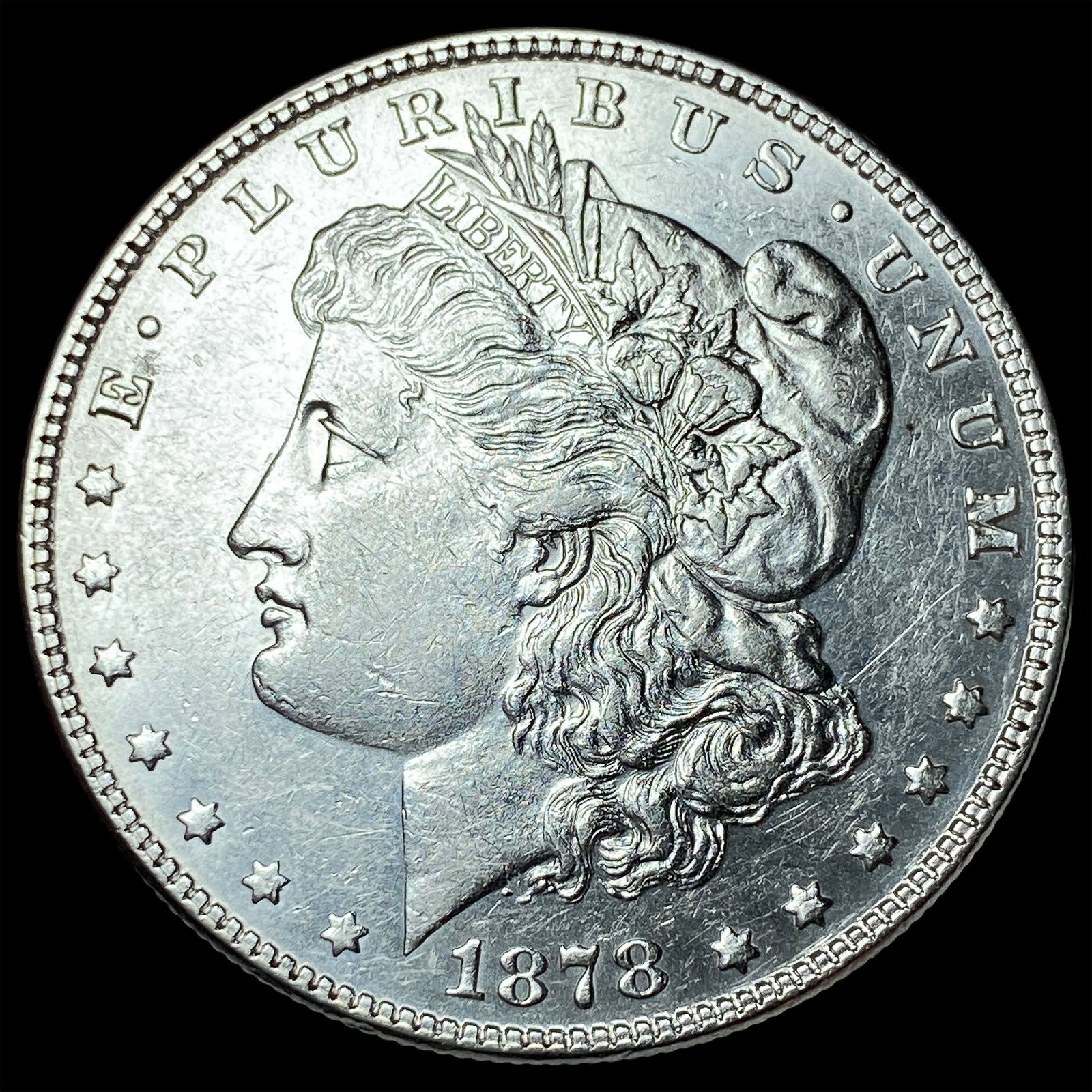 1878 Silver Morgan Dollar CLOSELY UNCIRCULATED (1 of 2)