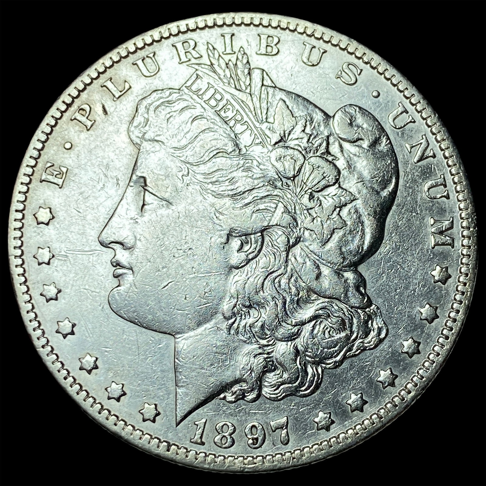 1897-O Silver Morgan Dollar LIGHTLY CIRCULATED (1 of 2)