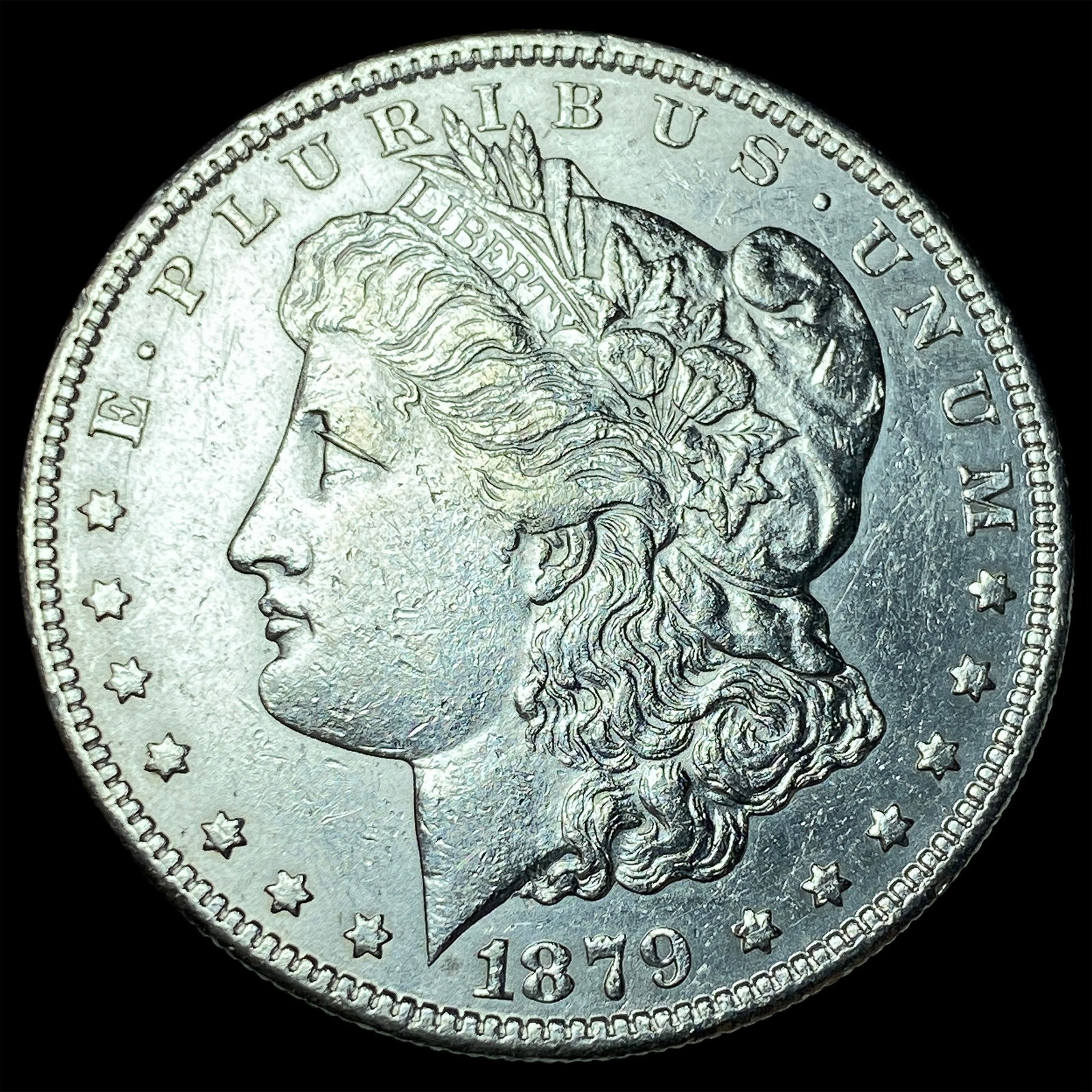 1879-S Silver Morgan Dollar CLOSELY UNCIRCULATED: 1879-S Silver Morgan Dollar CLOSELY UNCIRCULATED