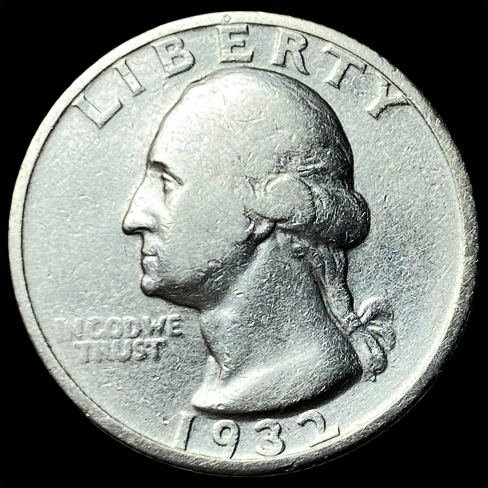 1932-S Silver Washington Quarter ABOUT UNCIRCULATED (1 of 2)
