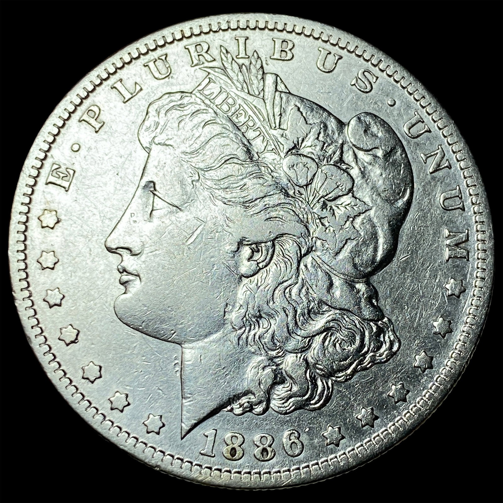 1886-S Silver Morgan Dollar LIGHTLY CIRCULATED (1 of 2)