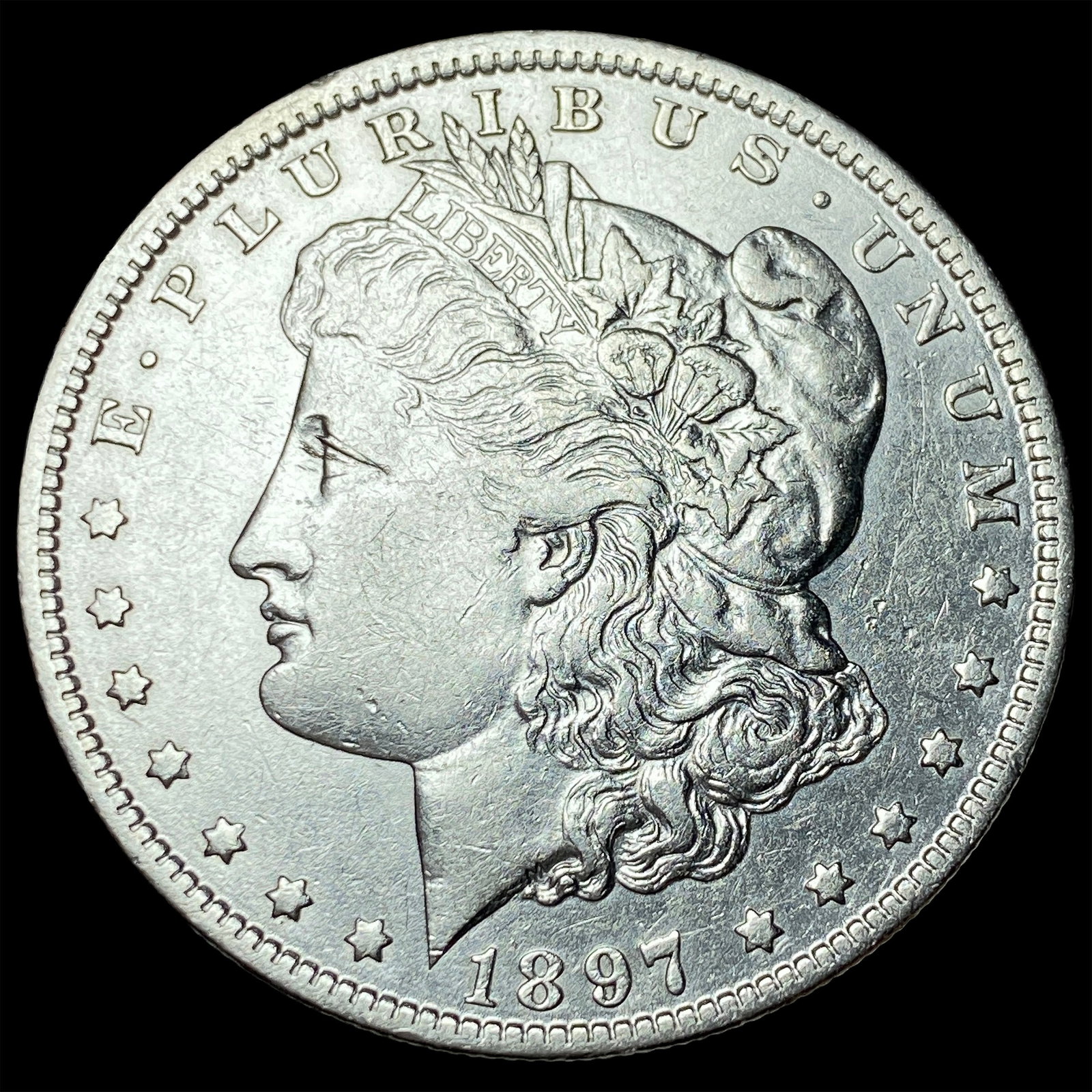 1897-O Silver Morgan Dollar LIGHTLY CIRCULATED (1 of 2)