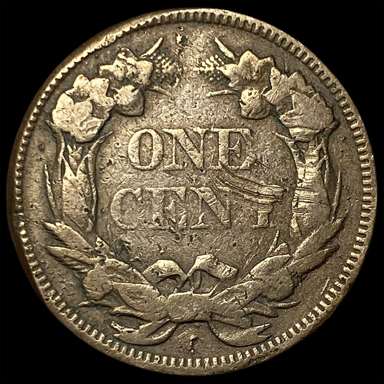 1857 Flying Eagle Cent LIGHTLY CIRCULATED - 2
