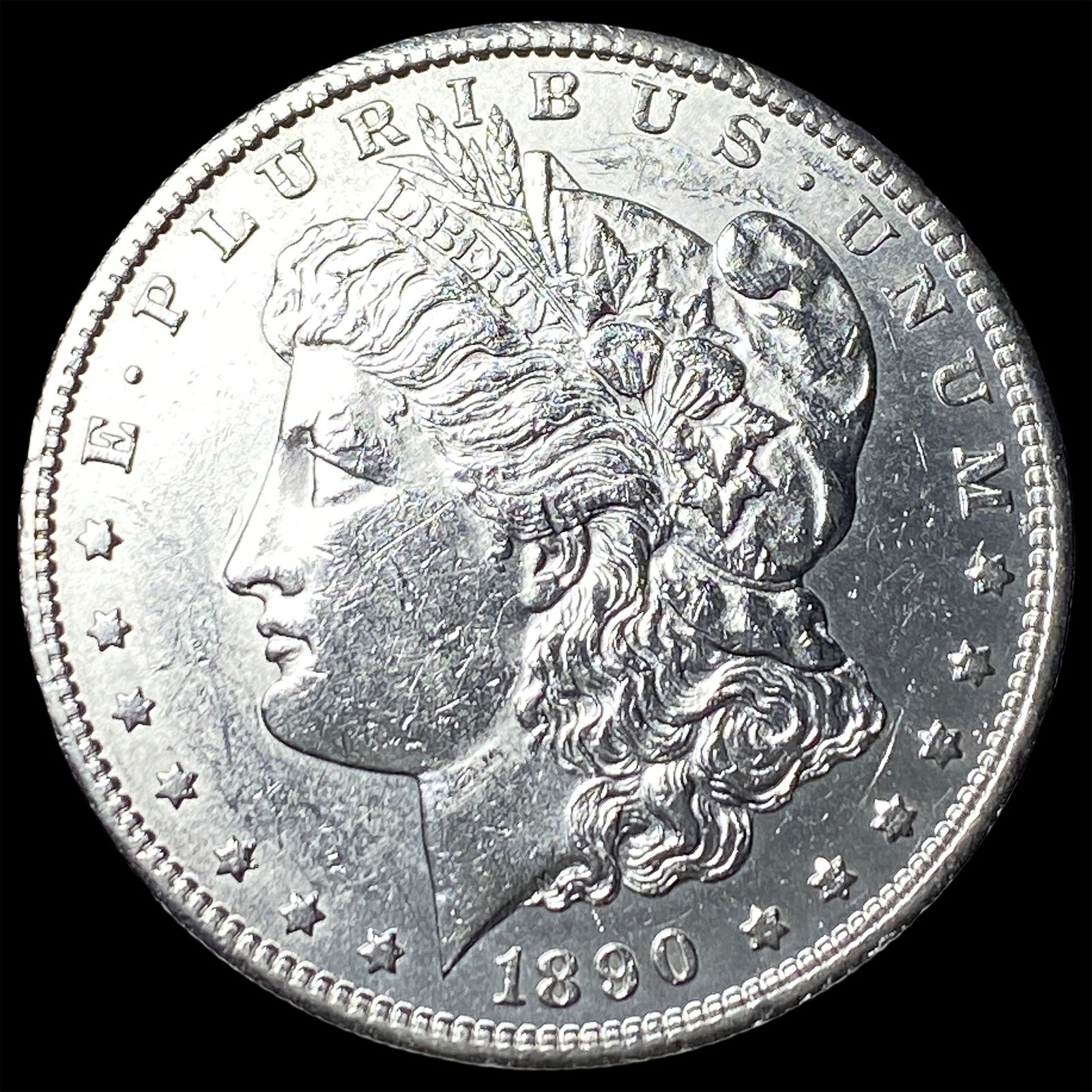 1890-S Silver Morgan Dollar UNCIRCULATED (1 of 2)