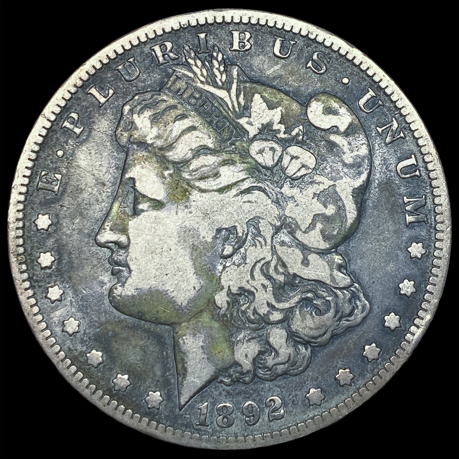1892-S Silver Morgan Dollar NICELY CIRCULATED: 1892-S Silver Morgan Dollar NICELY CIRCULATED