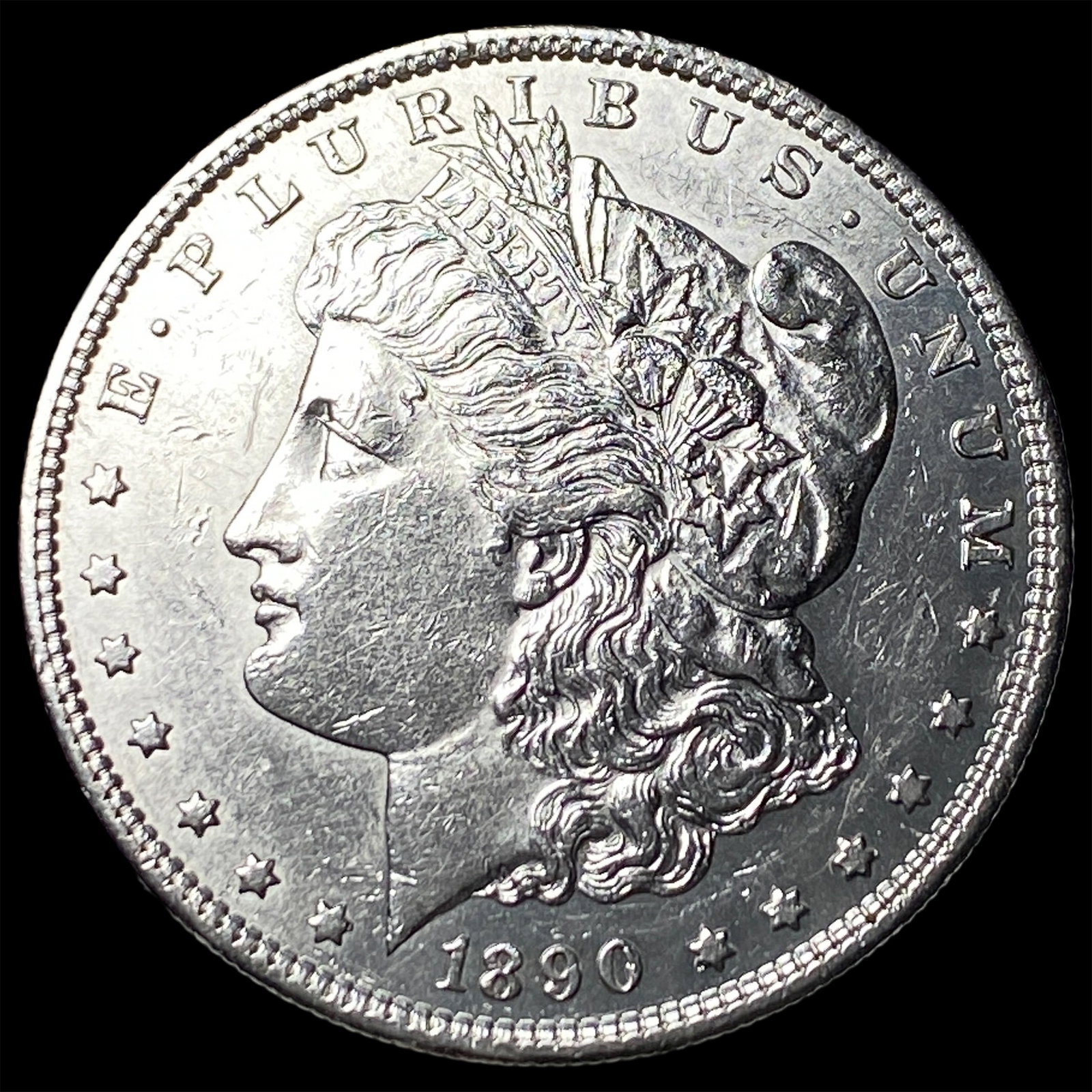 1890-S Morgan Silver Dollar UNCIRCULATED (1 of 2)