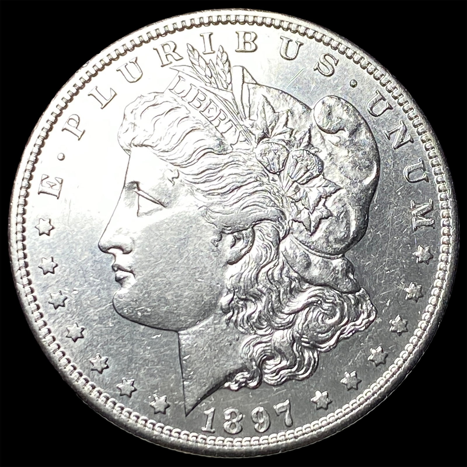 1897-S Morgan Silver Dollar CHOICE AU (1 of 2)