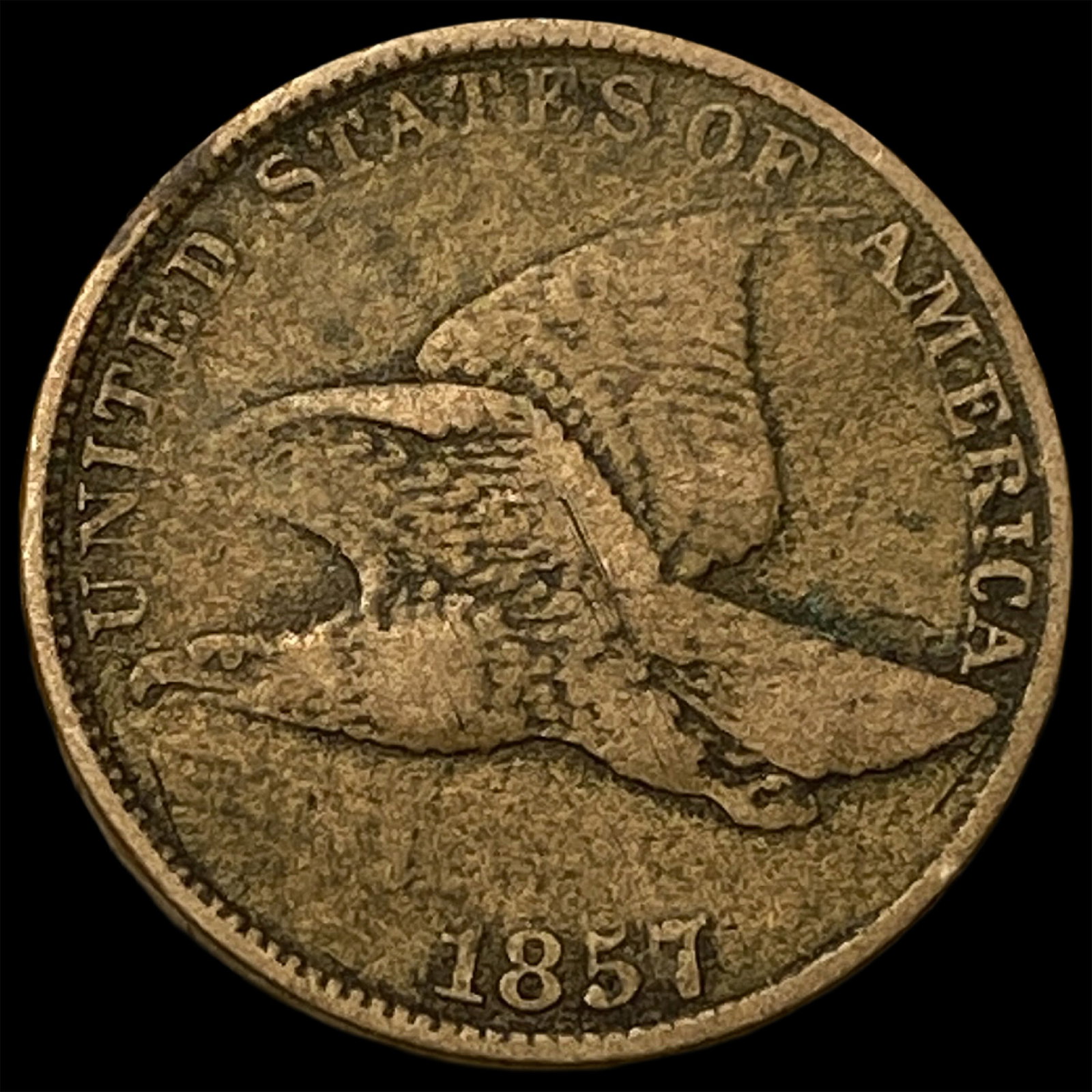 1857 Flying Eagle Cent LIGHTLY CIRCULATED (1 of 2)