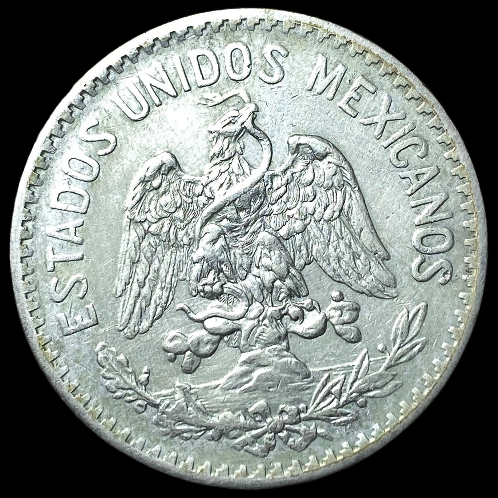 1908 Mexico Silver 50 Centavos - 2