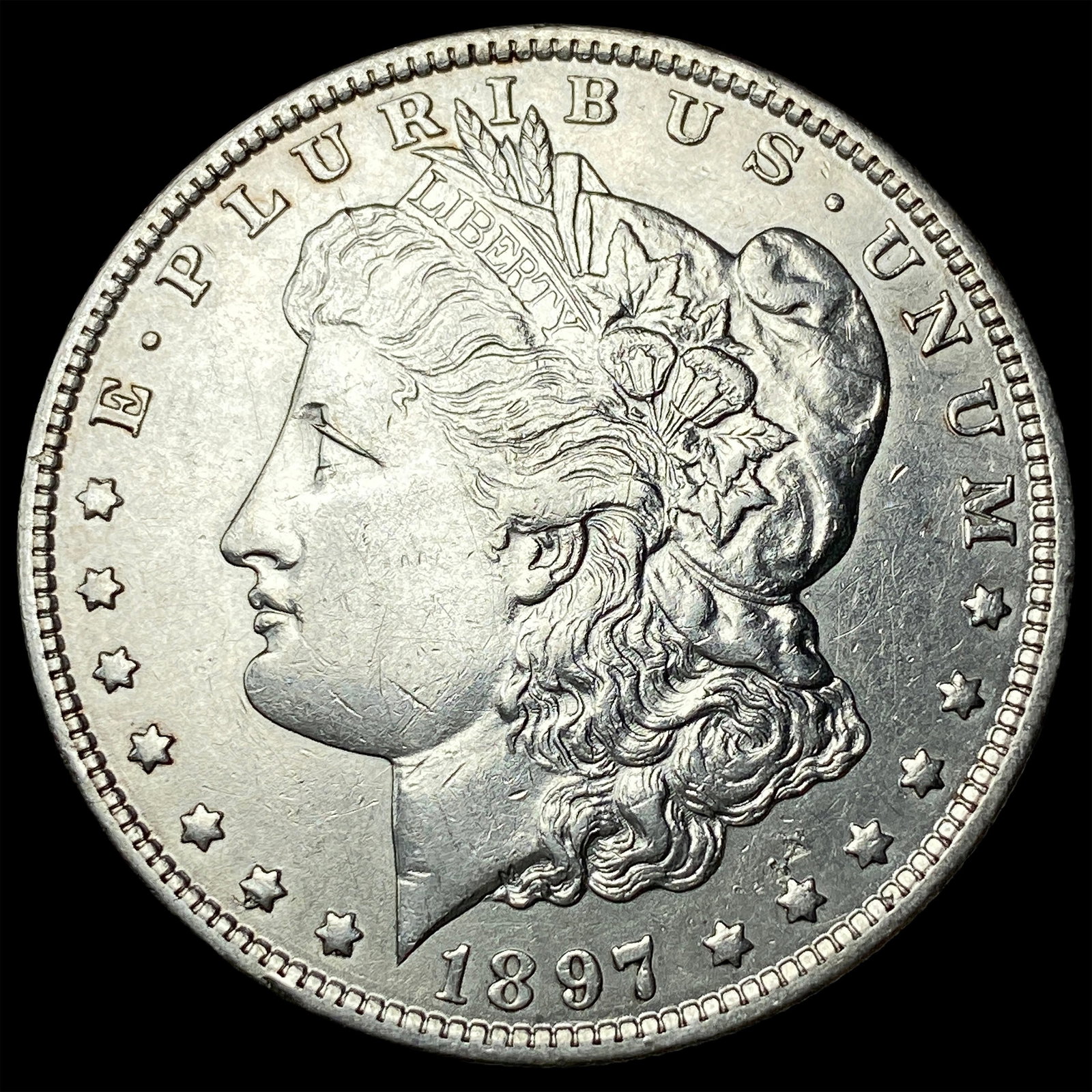 1897-O Silver Morgan Dollar CLOSELY UNCIRCULATED: 1897-O Silver Morgan Dollar CLOSELY UNCIRCULATED