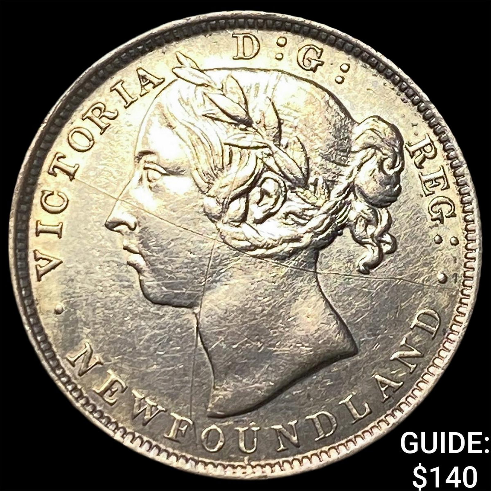 1900 Canada Silver 20 Cents: 1900 Canada Silver 20 Cents