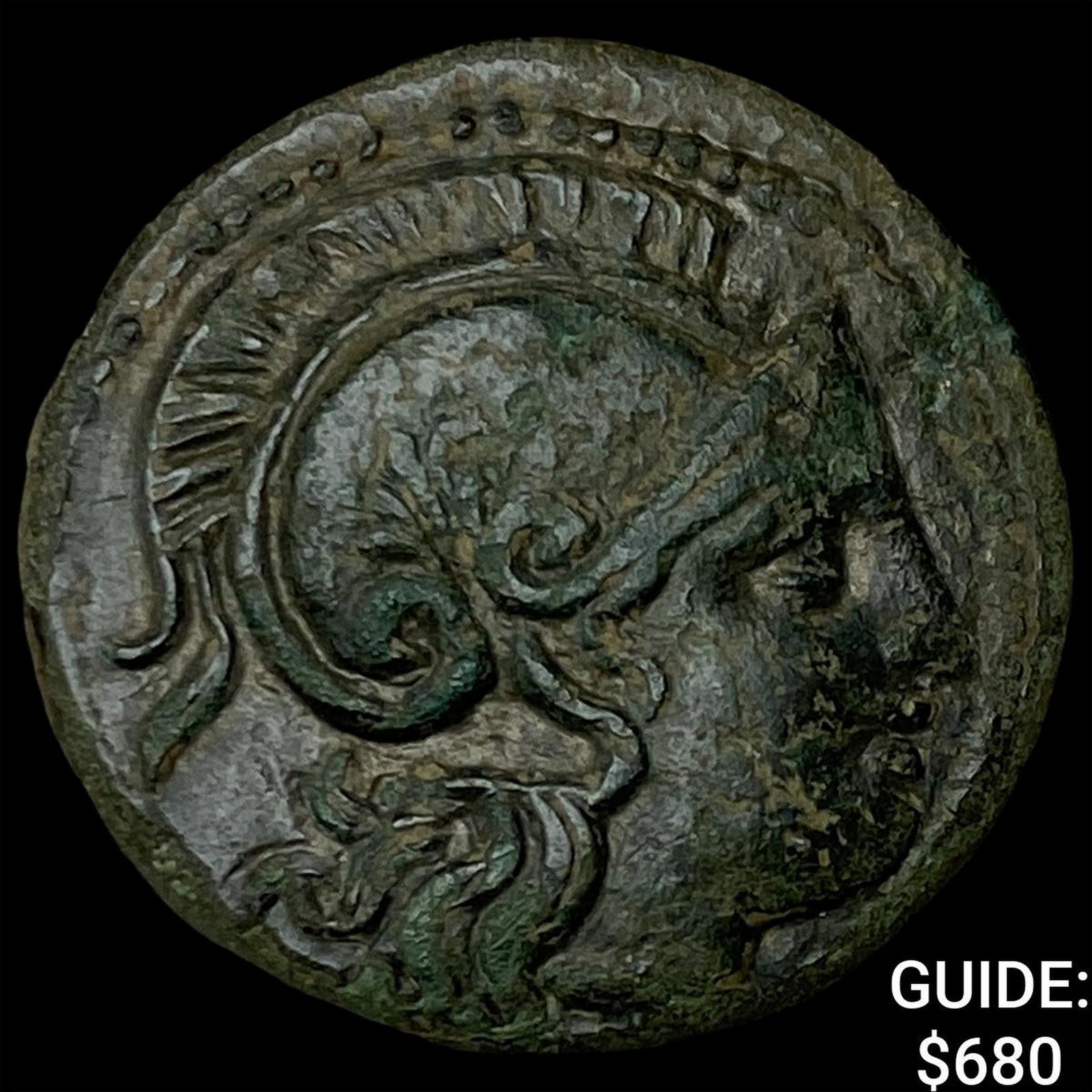 Greek Lysimachos 305-281 BC Bronze Drachm: Greek Lysimachos 305-281 BC Bronze Drachm