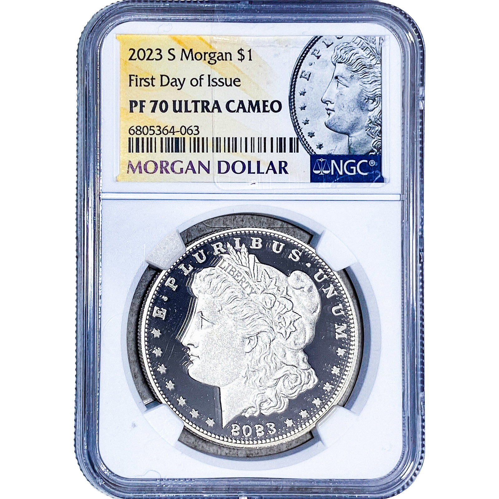 2023-S Morgan Silver Dollar NGC PF70 Ultra Cameo: 2023-S Morgan Silver Dollar NGC PF70 Ultra Cameo