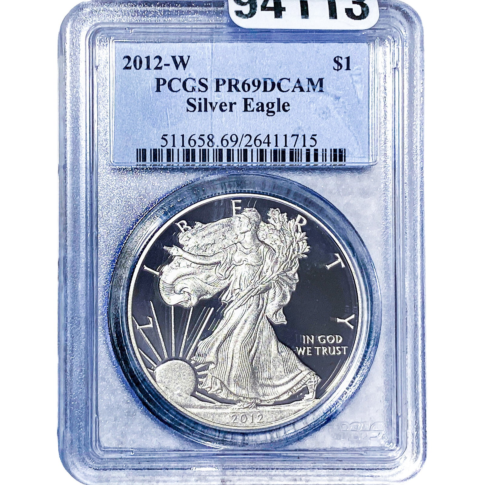 2012-W Silver Eagle PCGS PR69 DCAM (1 of 2)