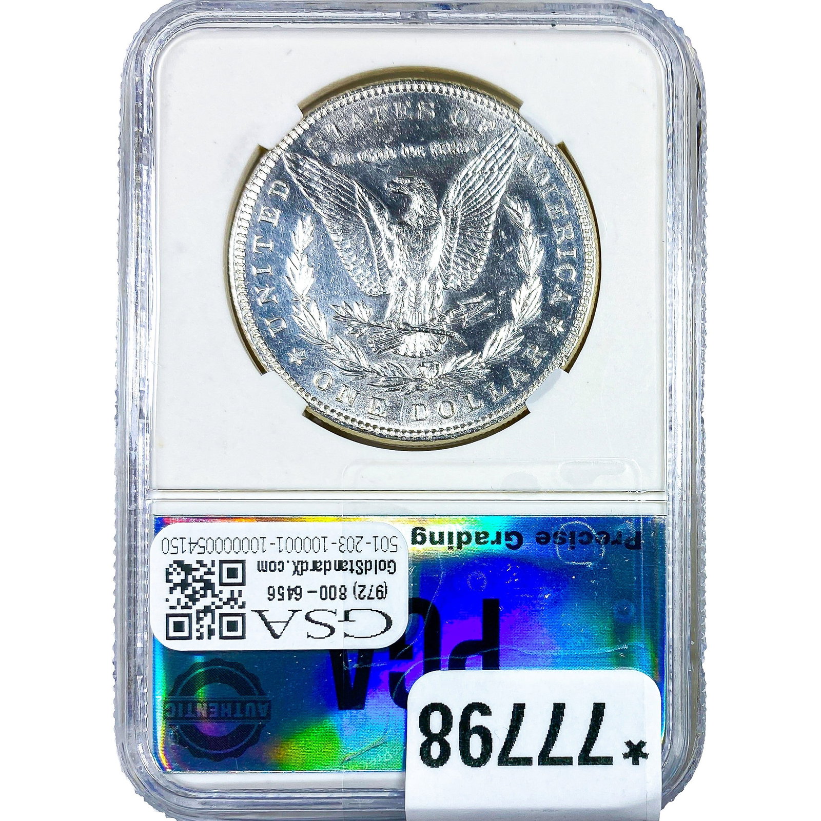1889 Morgan Silver Dollar PGA MS64 PL - 2