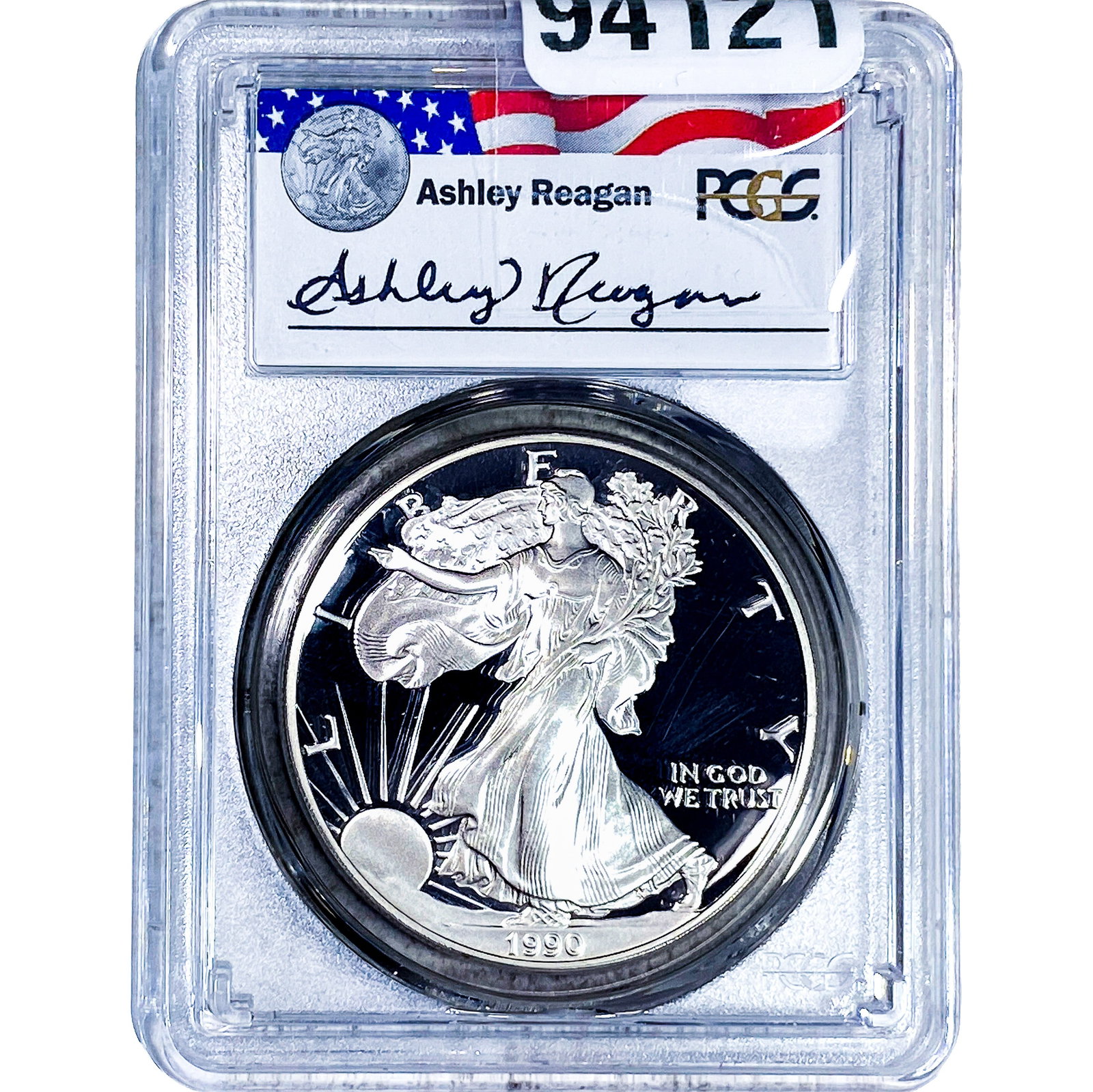 1990-S Silver Eagle PCGS PR69 DCAM - 2