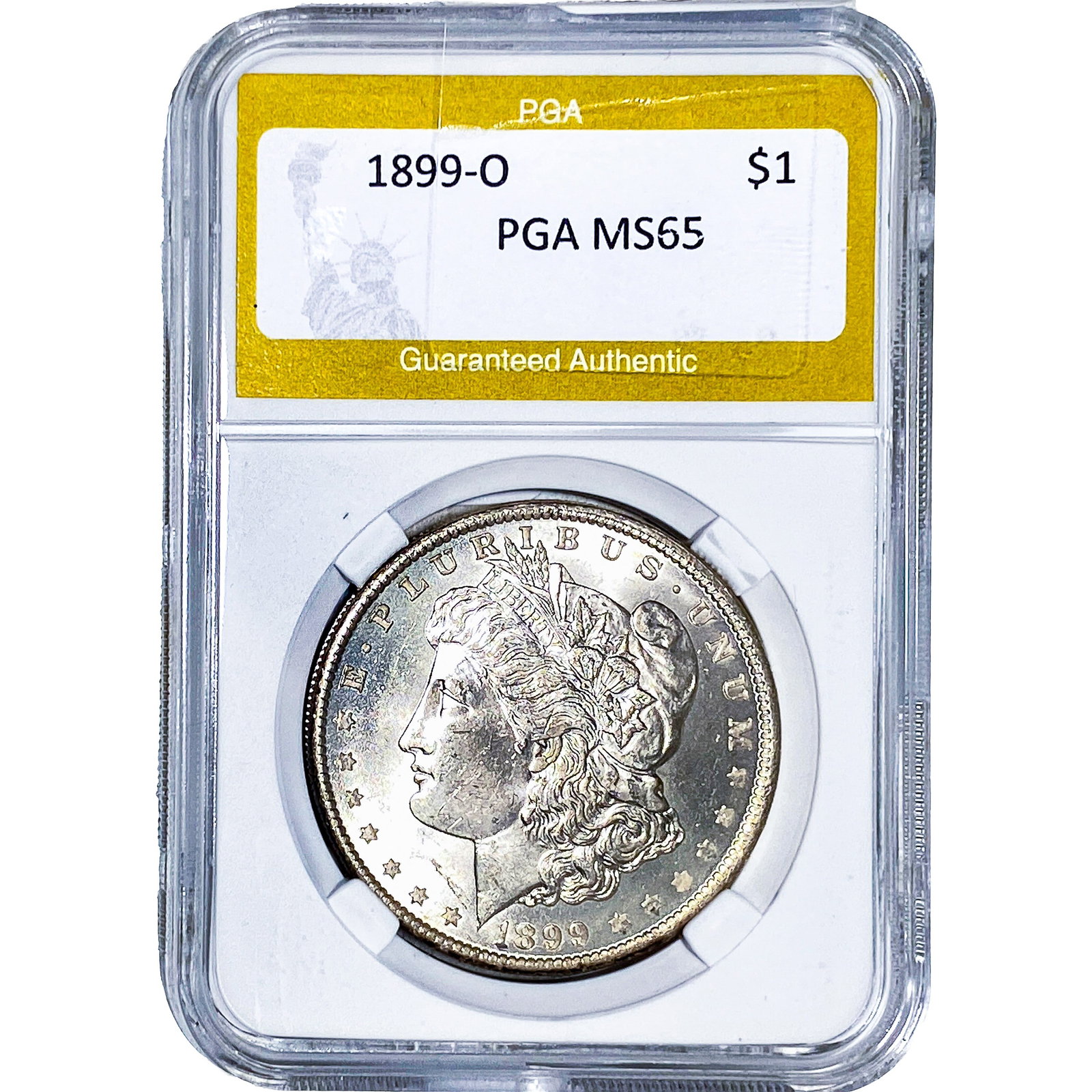 1899-O Morgan Silver Dollar PGA MS65 (1 of 2)