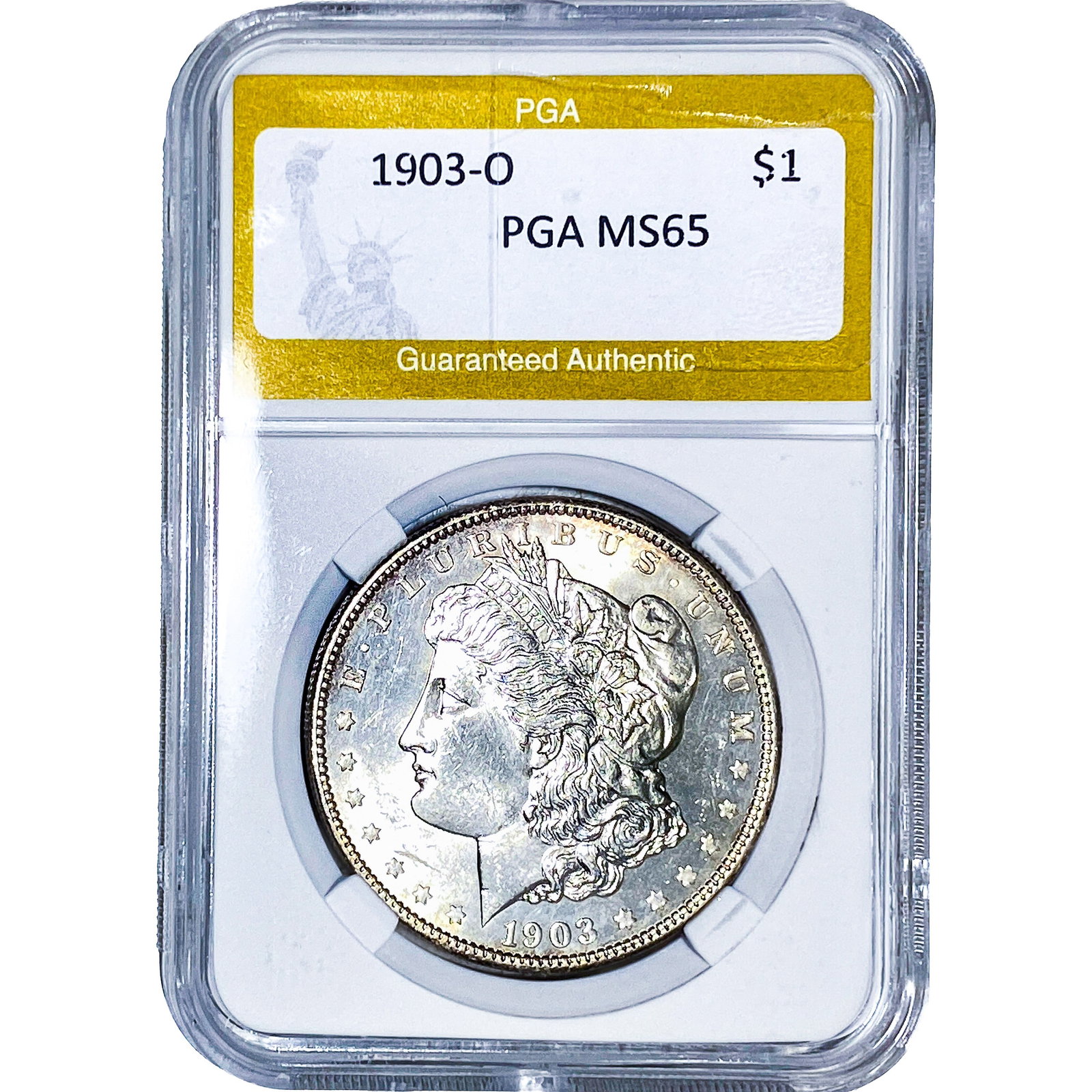1903-O Morgan Silver Dollar PGA MS65 (1 of 2)